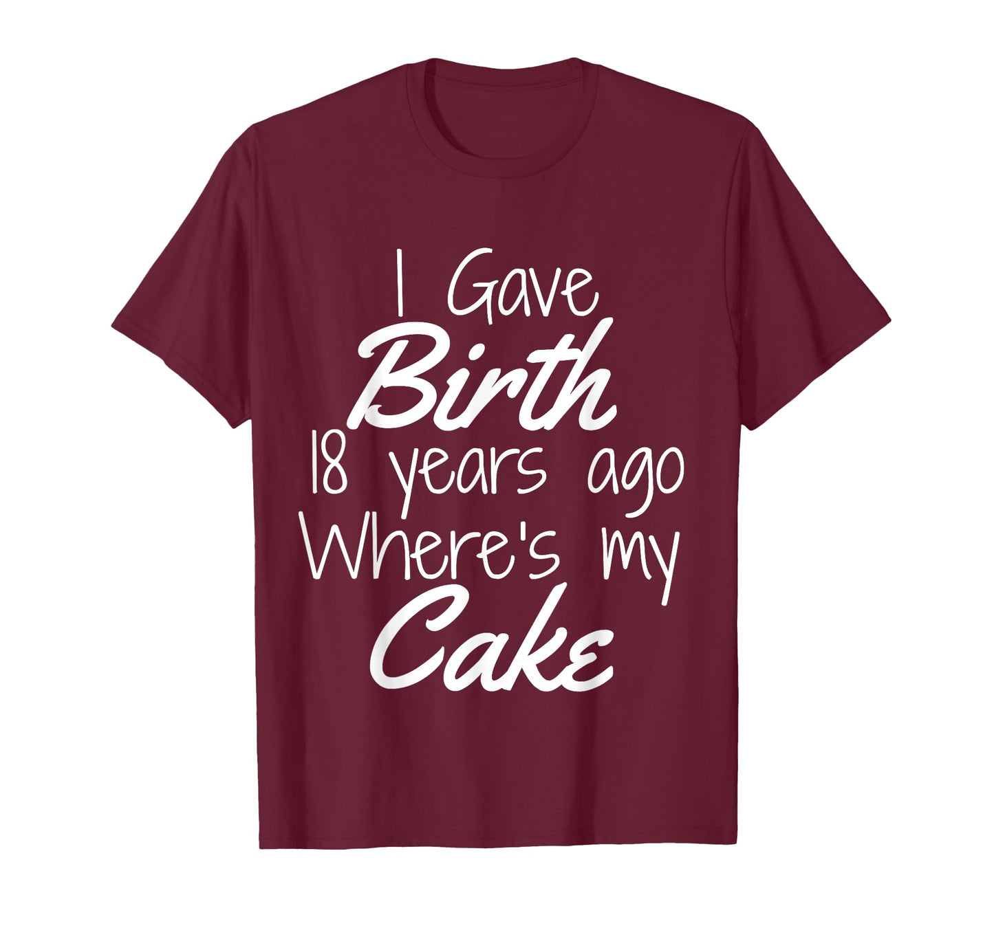 18th Birthday Shirt for Mom Son Daughter 18 Year Old T-Shirt