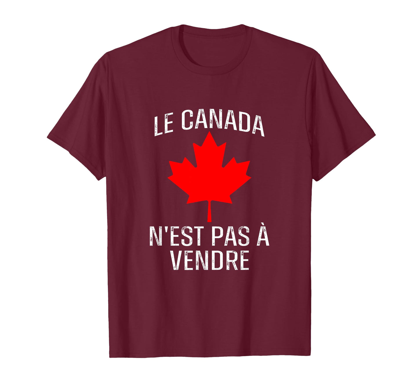 Canada N'est Pas à Vendre Never 51 Proud Canadian Quebec T-Shirt