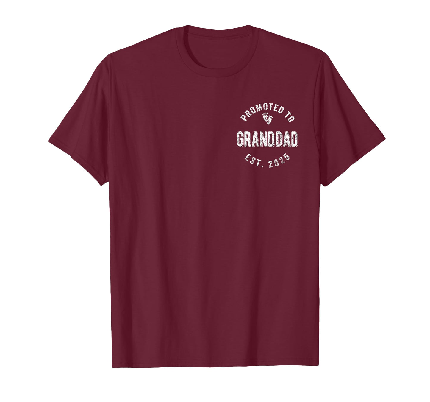 Promoted To Granddad Est. 2025 First Time Grandpa T-Shirt