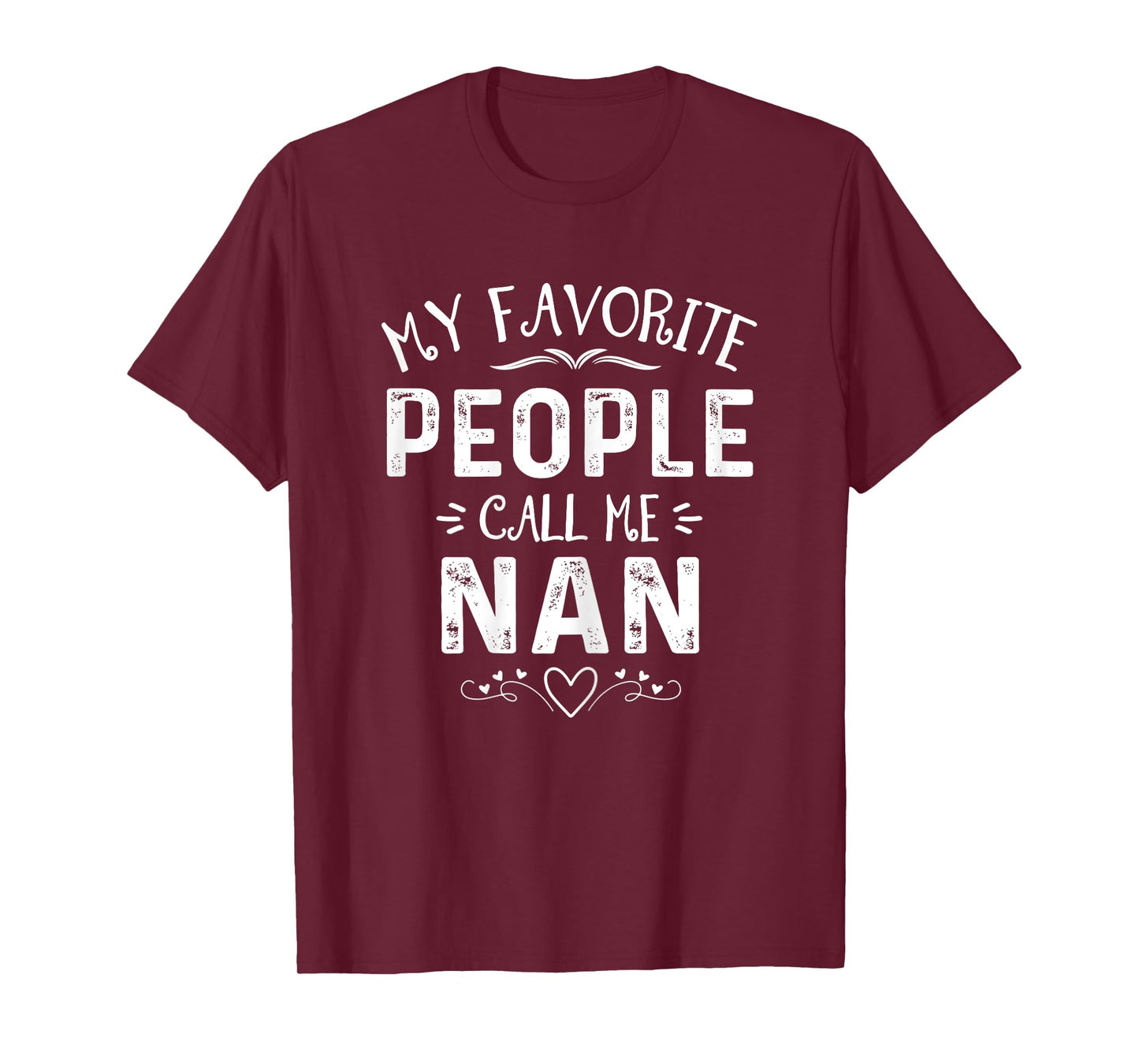 My Favorite People Call Me Nan Floral Mother's Day T-Shirt