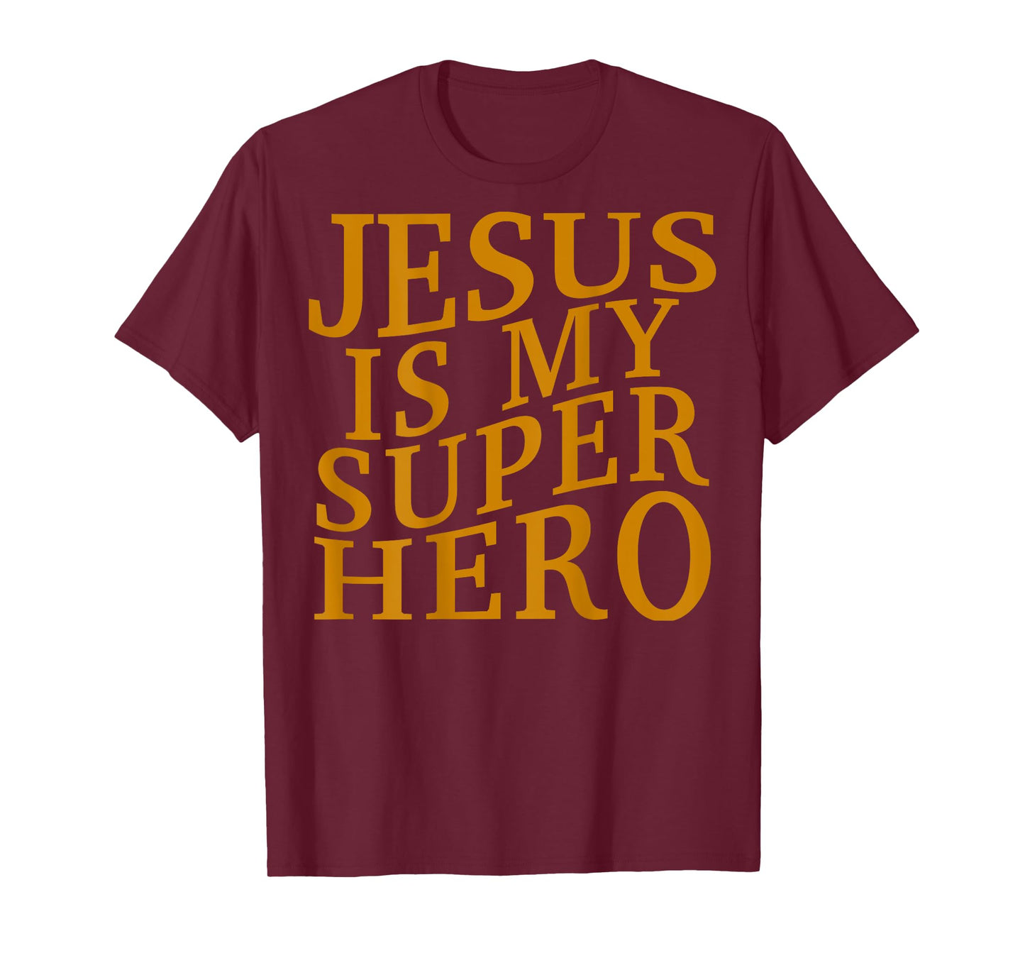 Toddler Jesus is My Superhero Christian God Son Brother Kids T-Shirt