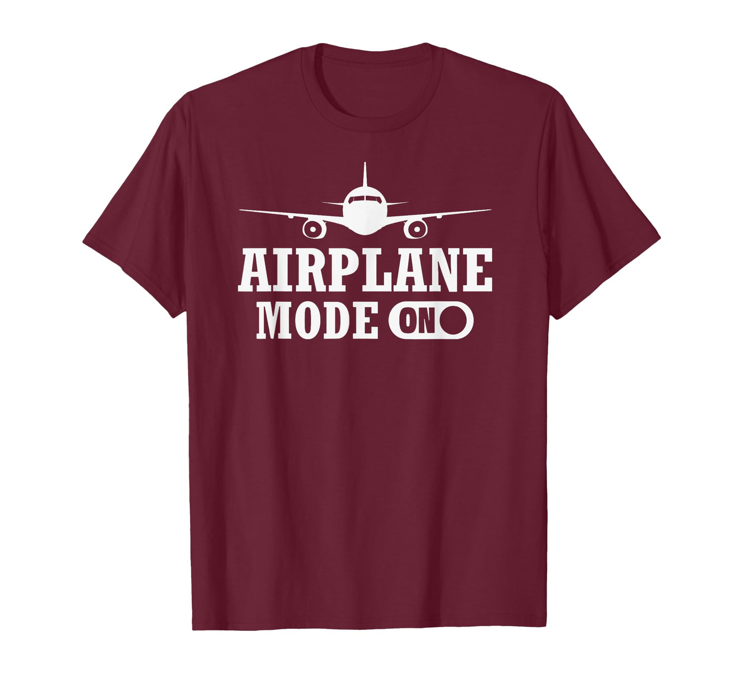 Funny Pilots Aviation Flight Airplane Pilot Mode On Men T-Shirt