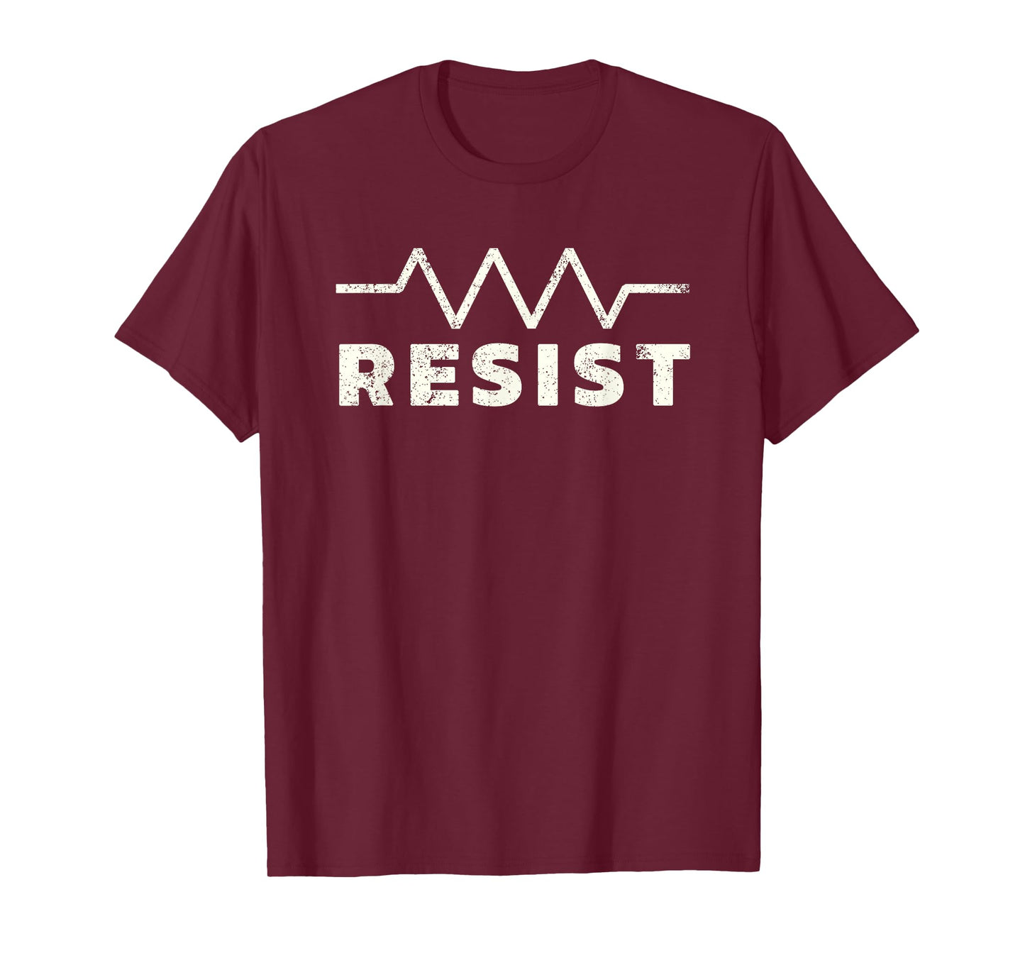Resistor Symbol Resist Funny Electrical Engineering T-Shirt