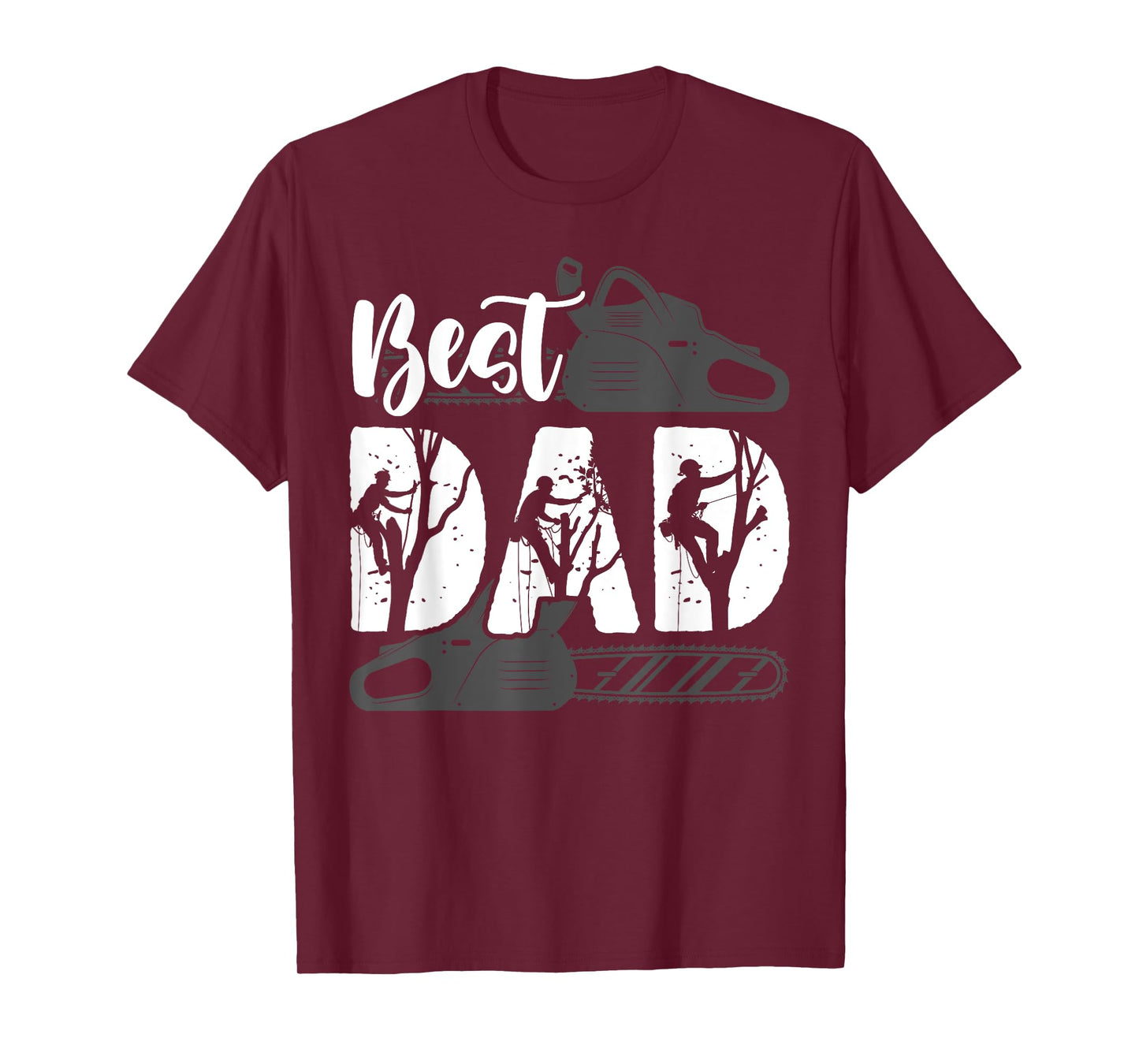 Best Tree Climber Dad Arborist T-Shirt