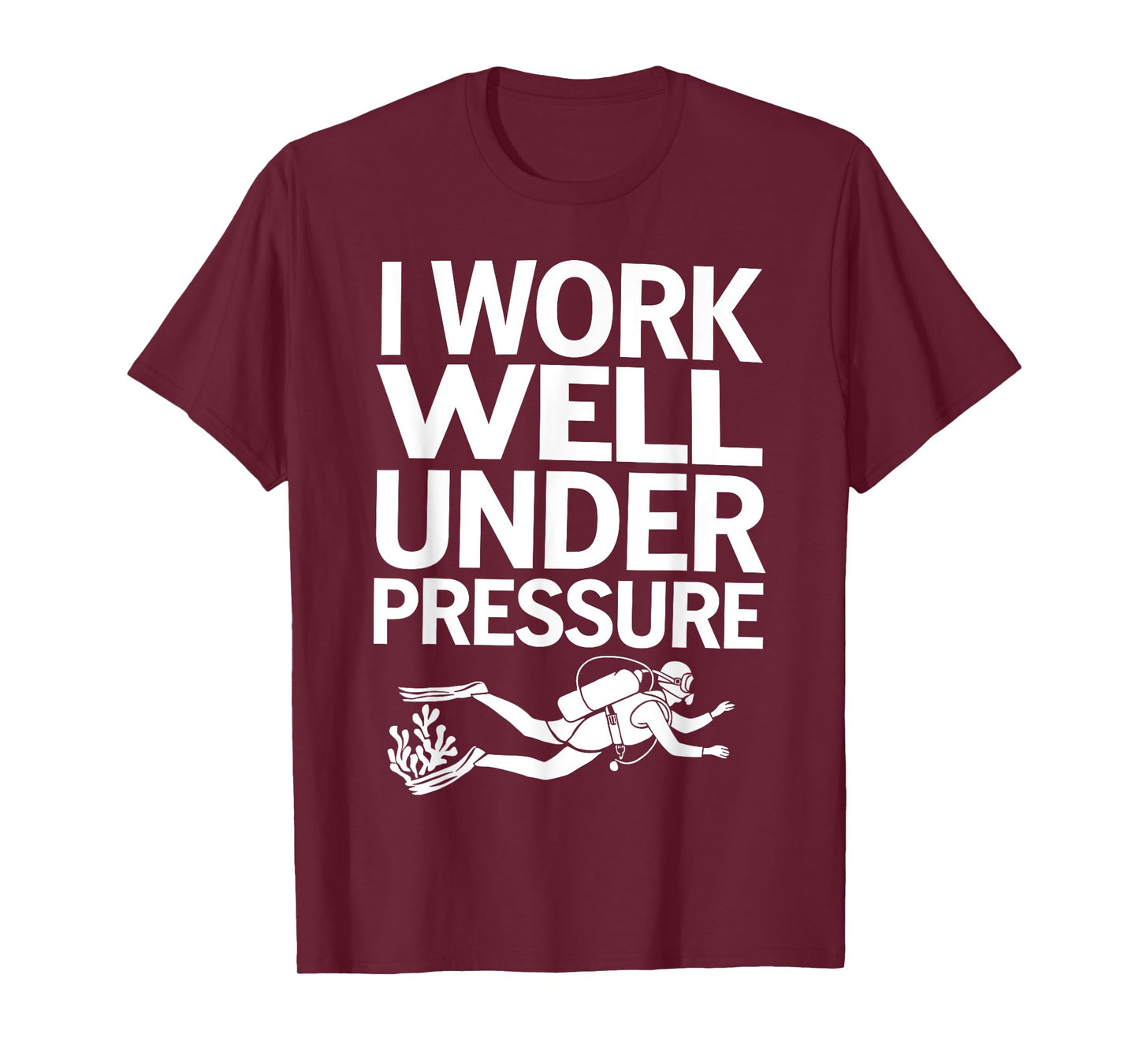 Funny Scuba Diving Art For Men Women Scuba Diver Scuba Lover T-Shirt