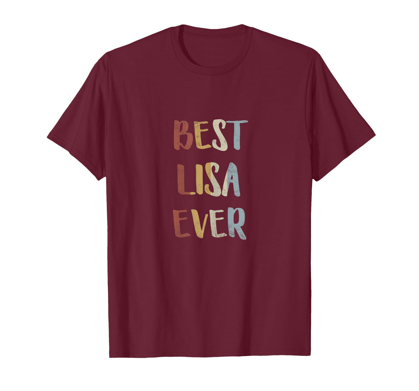 Best Lisa Ever Retro Vintage First Name Gift T-Shirt