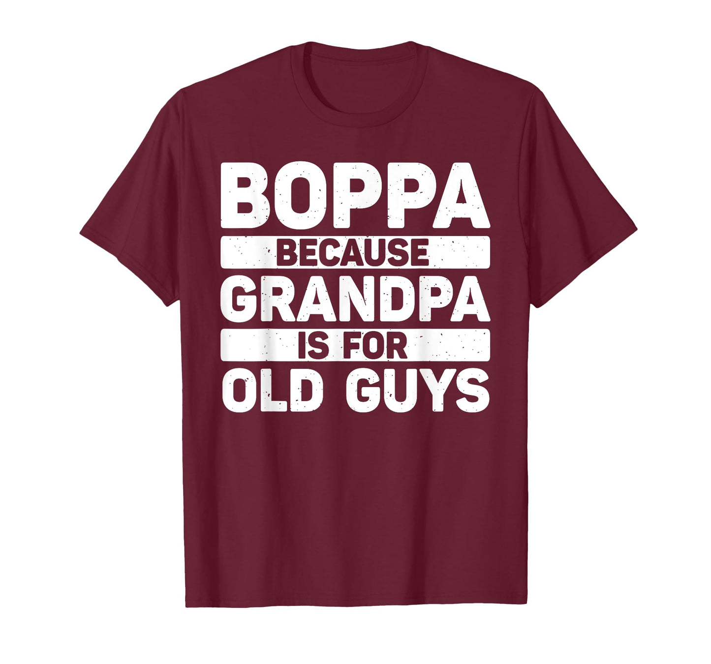 Boppa Design For Grandpa From Grandkids Father's Day Boppa T-Shirt