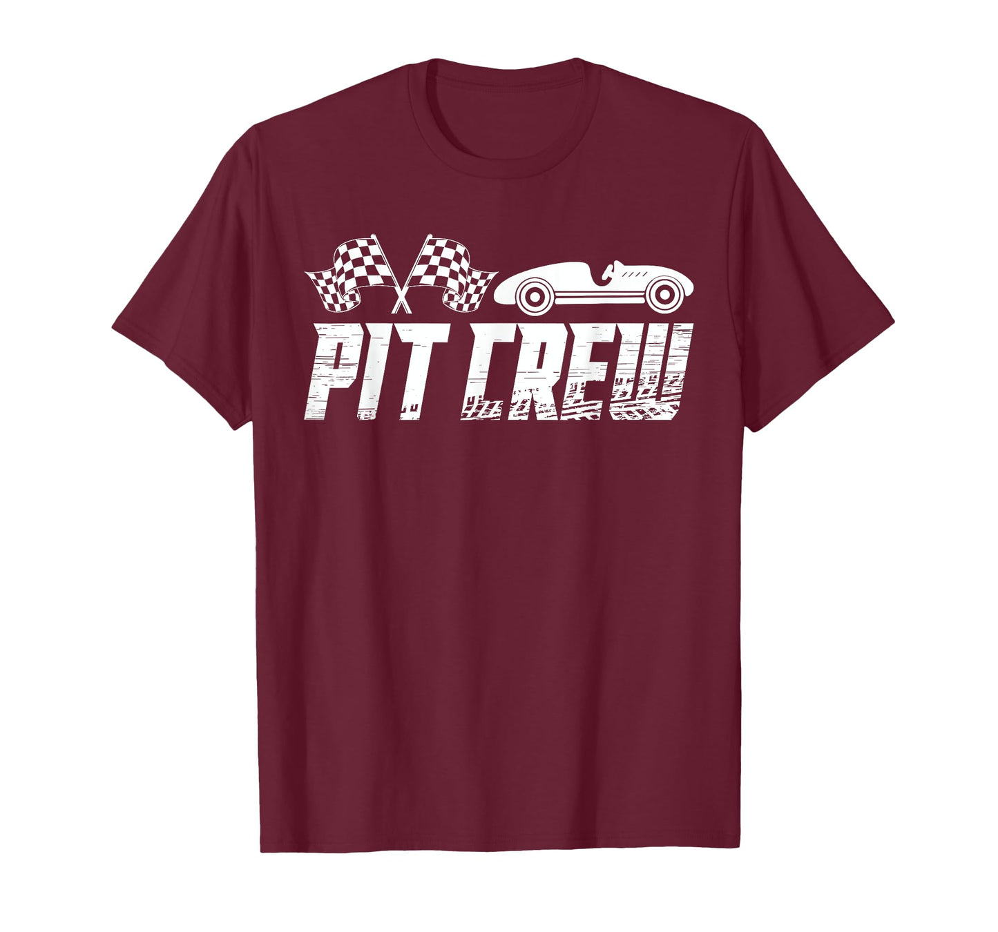 Pit Crew Race Car Birthday Family Racing Adult Kids T-Shirt