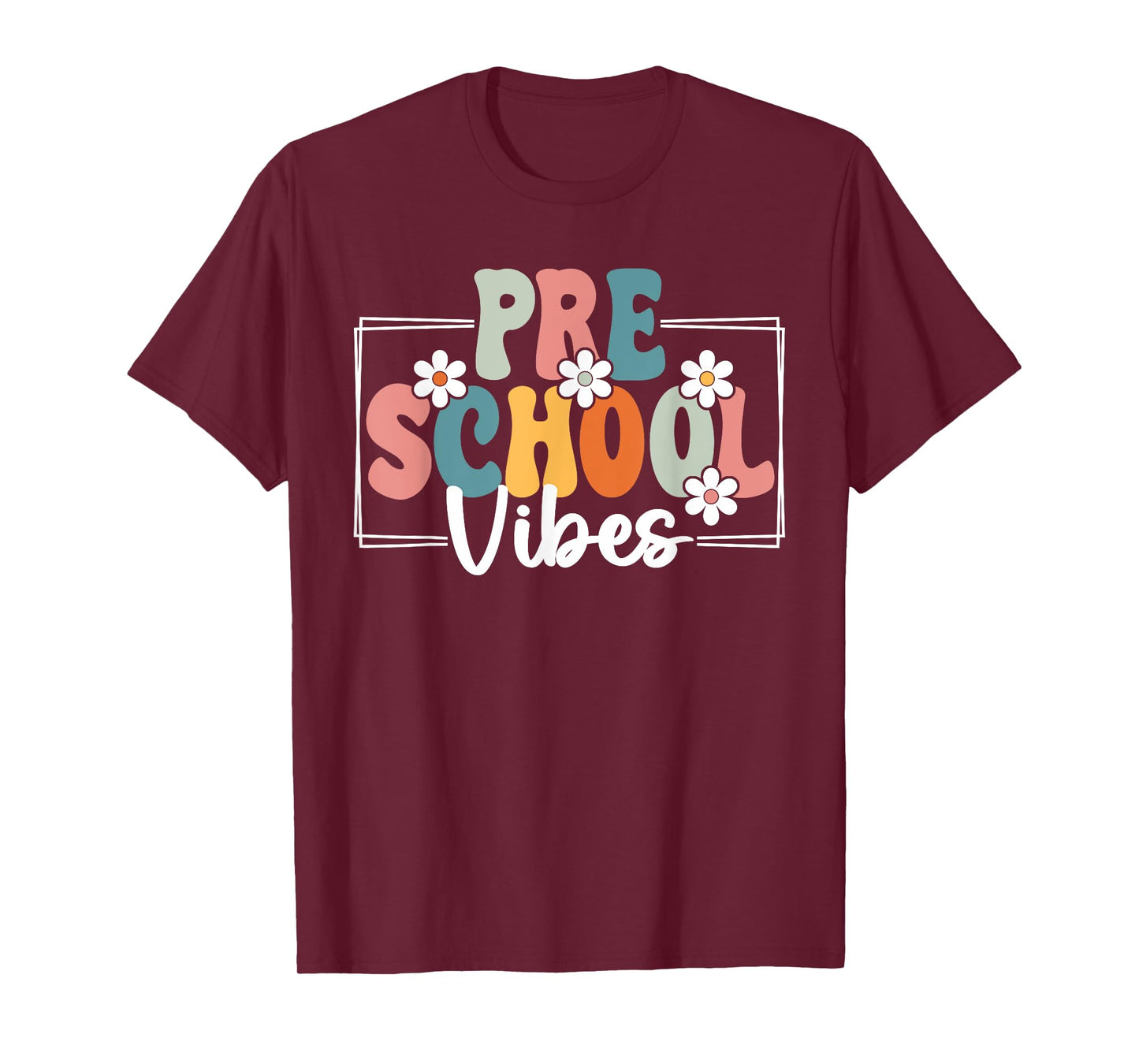 Preschool Vibes Back To School Preschool Team T-Shirt