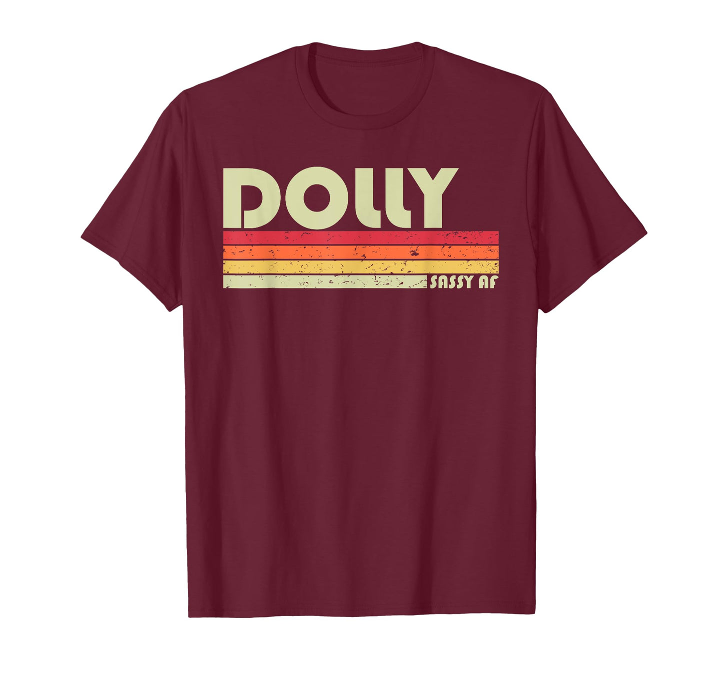 DOLLY Gift Name Personalized Retro Vintage 80s 90s Birthday T-Shirt