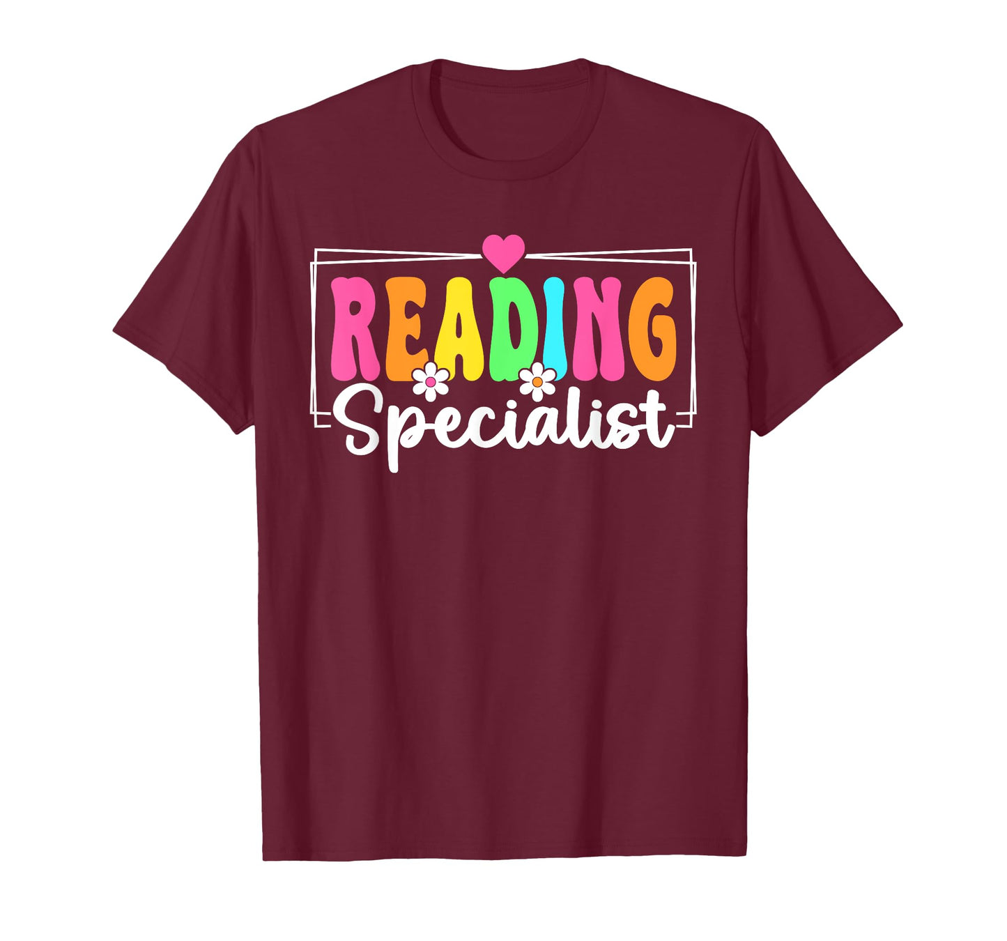 Reading Specialist Back To School Reading Teacher T-Shirt