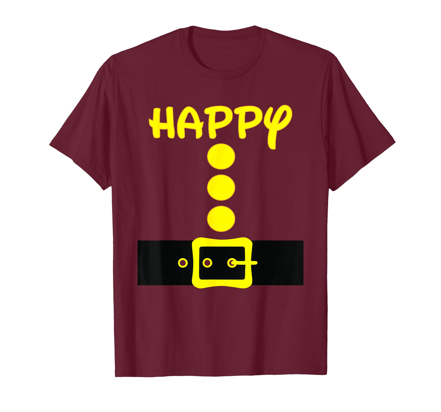 Dwarf Easy Halloween Men Women Kids Costume Matching Group T-Shirt