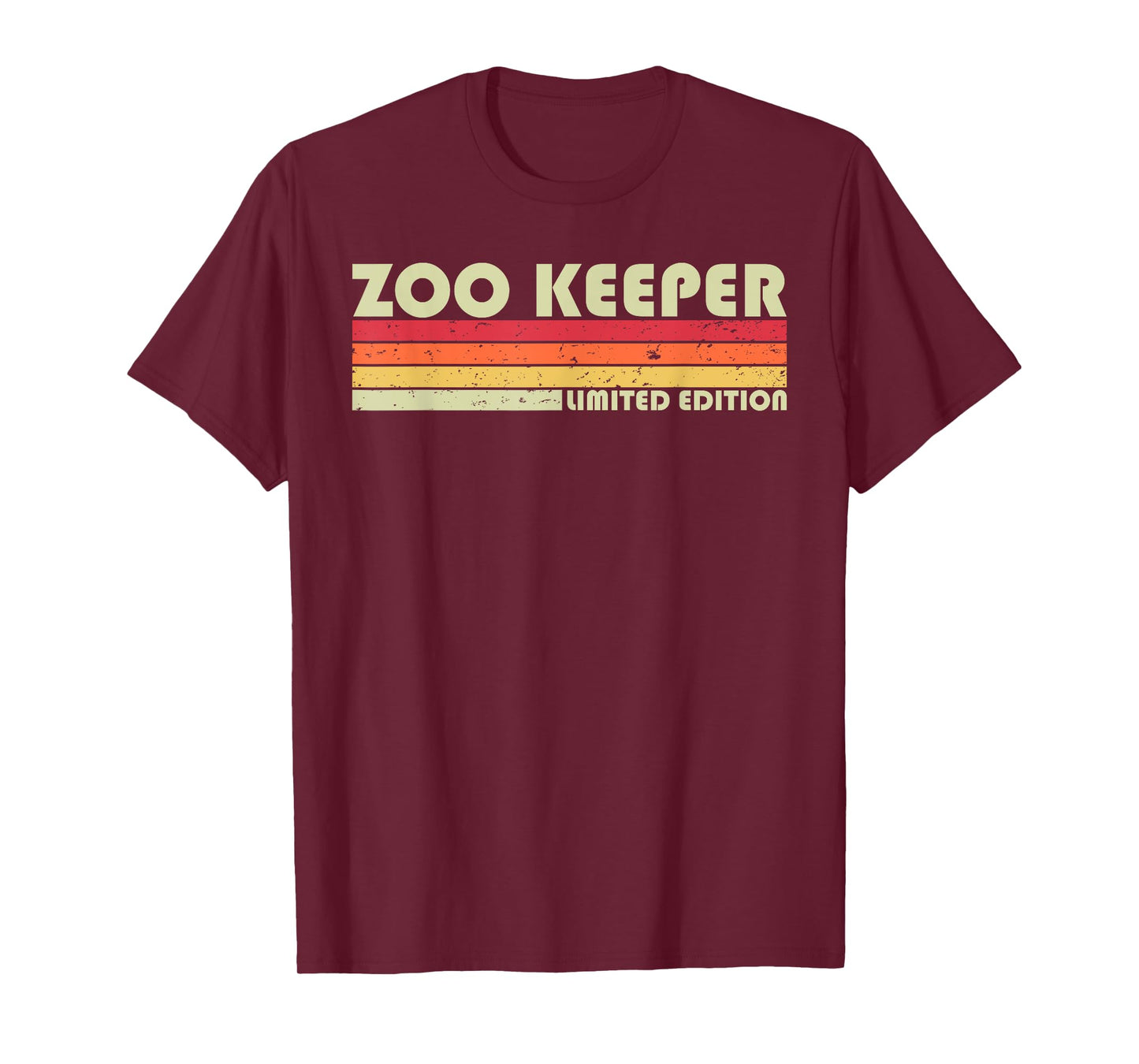 ZOO KEEPER Funny Job Title Profession Birthday Worker Idea T-Shirt