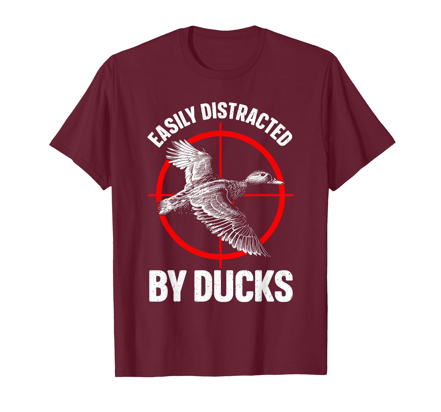 Duck Hunting Art For Men Women Mallard Hunter Duck Hunting T-Shirt