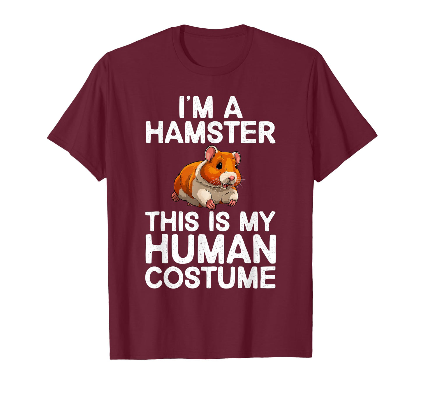 Cute Hamster Design for Men Women Kids Animal Hamster Lover T-Shirt