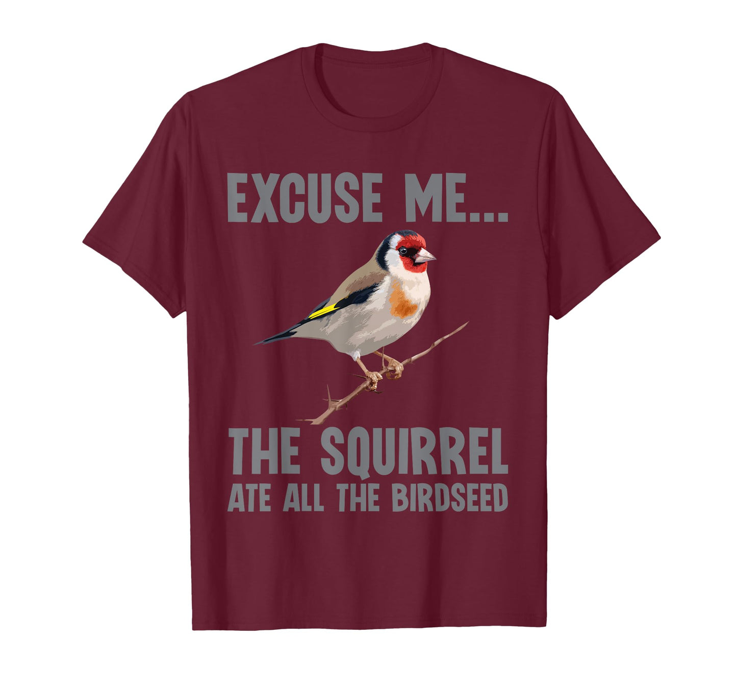 Bird Art For Men Women Kid Bird Watching Birding Birdwatcher T-Shirt