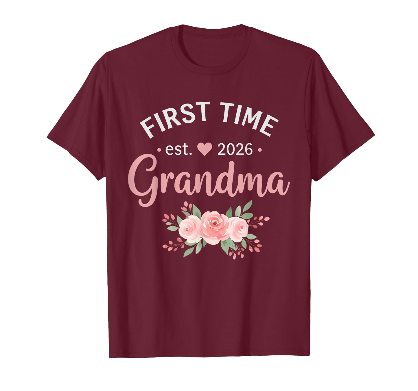 First Time Grandma 2026 T-Shirt