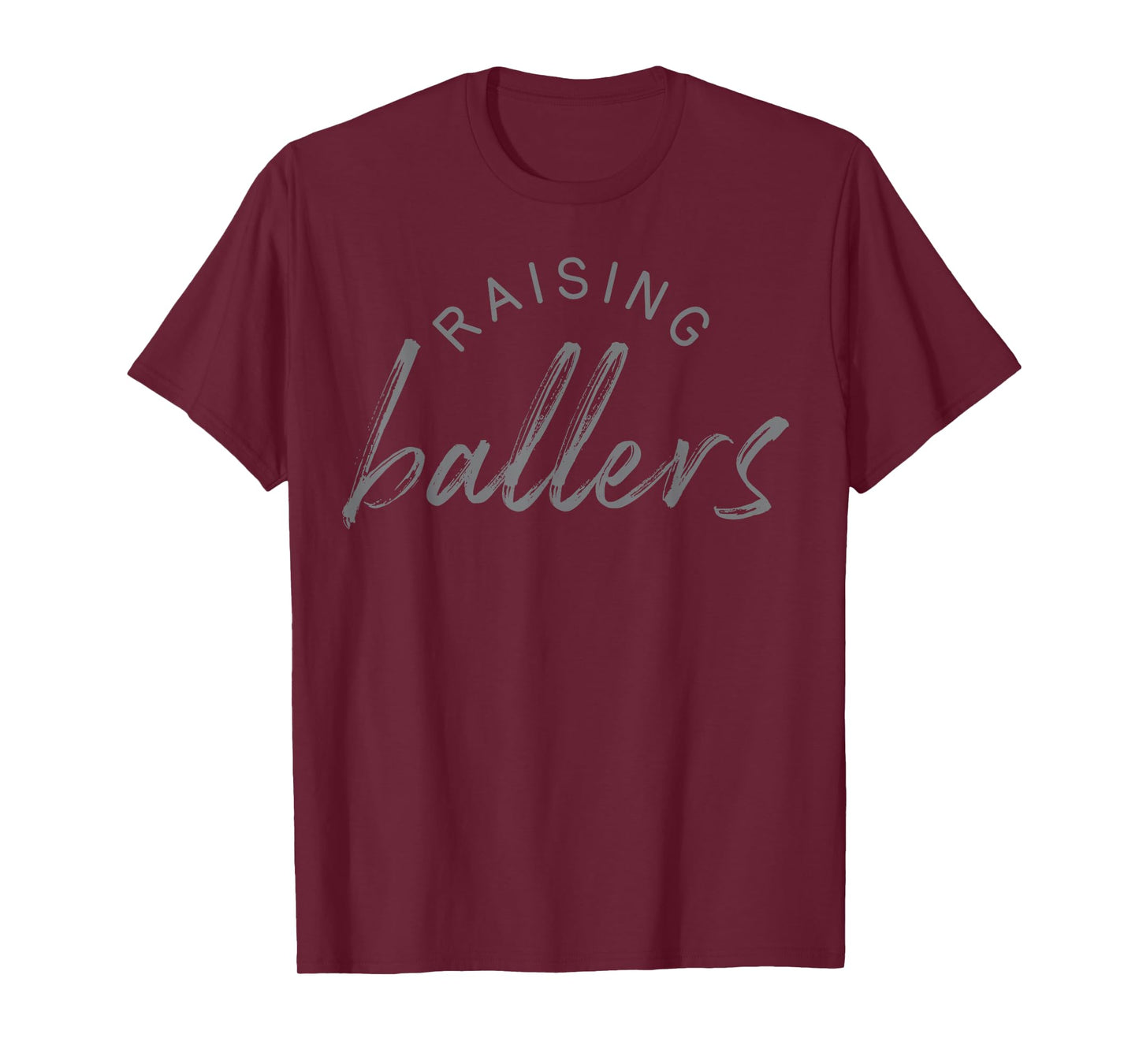 Raising Ballers Mom Shirt Cute Mothers Day Gift 2 T-Shirt