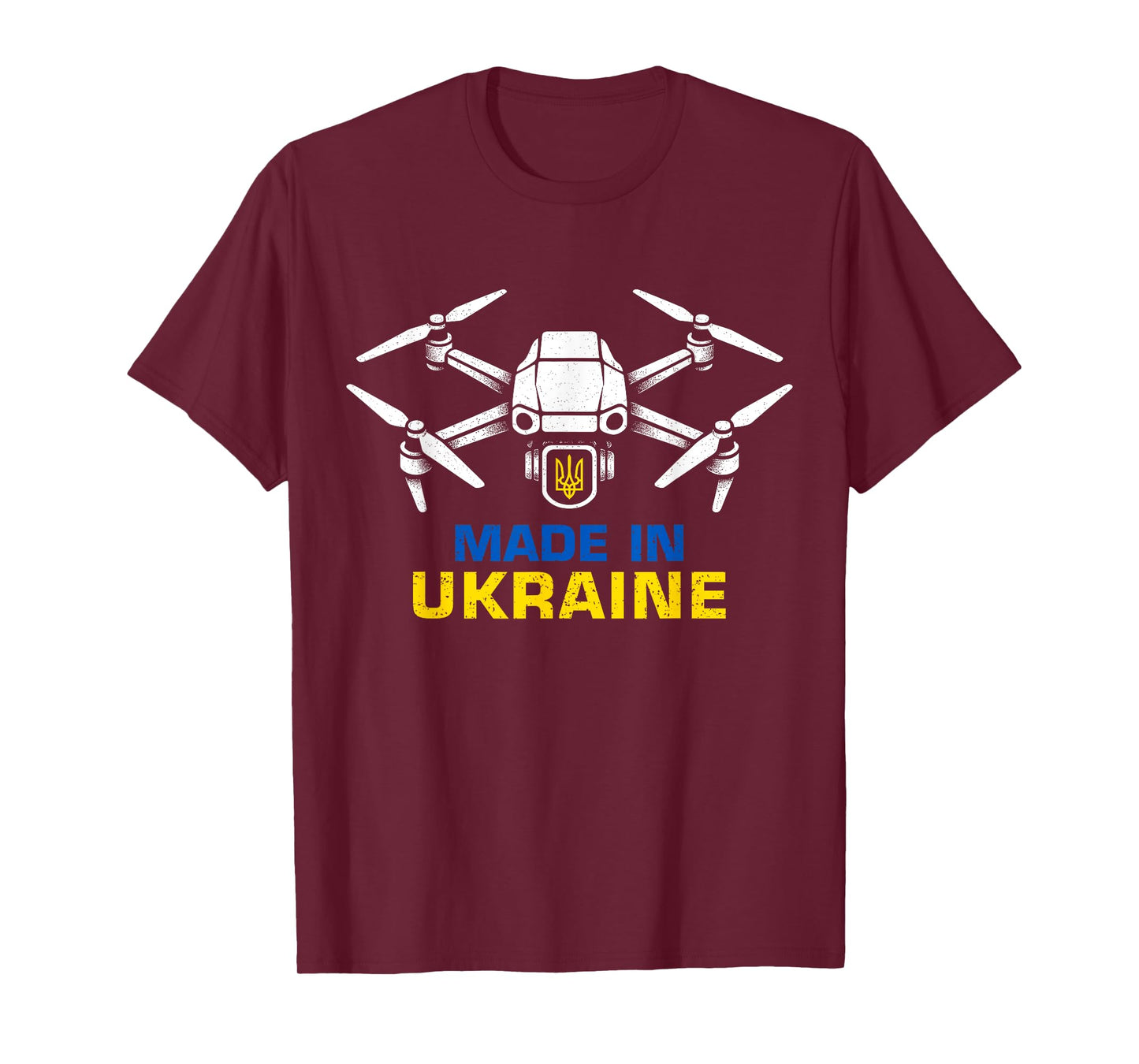 Ukraine Drone Patriotic Ukrainian FPV Lovers T-Shirt
