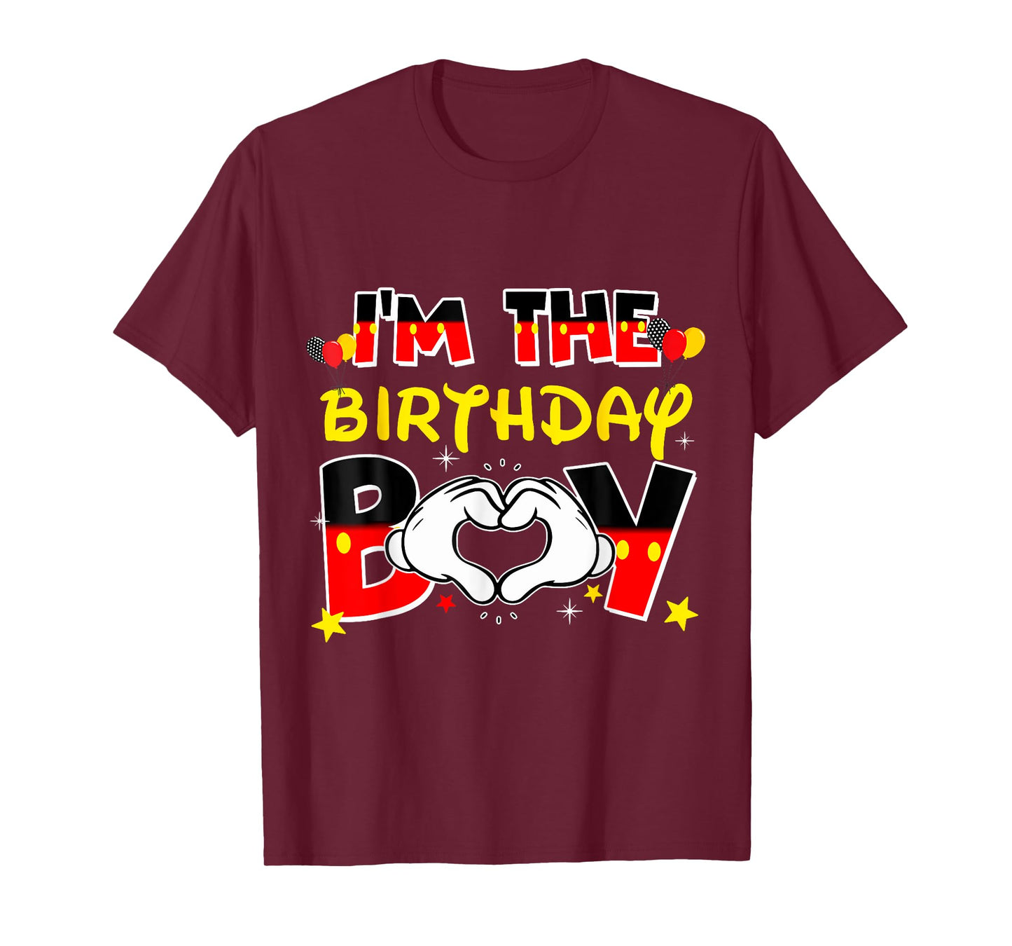 I'm The Birthday Boy Family Matching Decor For Men Women T-Shirt