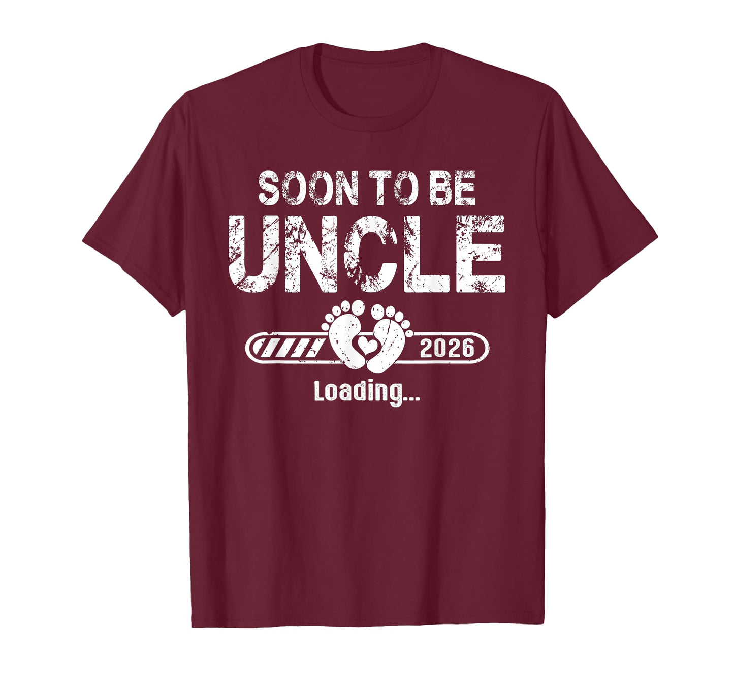 Mens Soon to be Uncle est. 2026 Baby For New Uncle T-Shirt