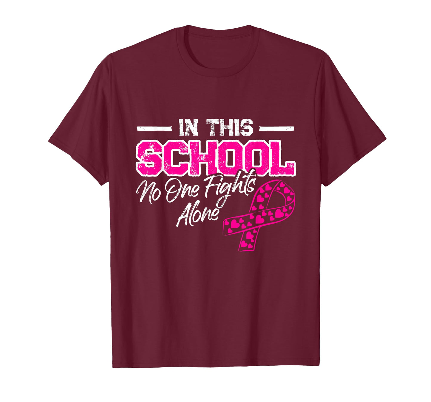 In This School Breast Cancer Awareness Month Support Warrior T-Shirt