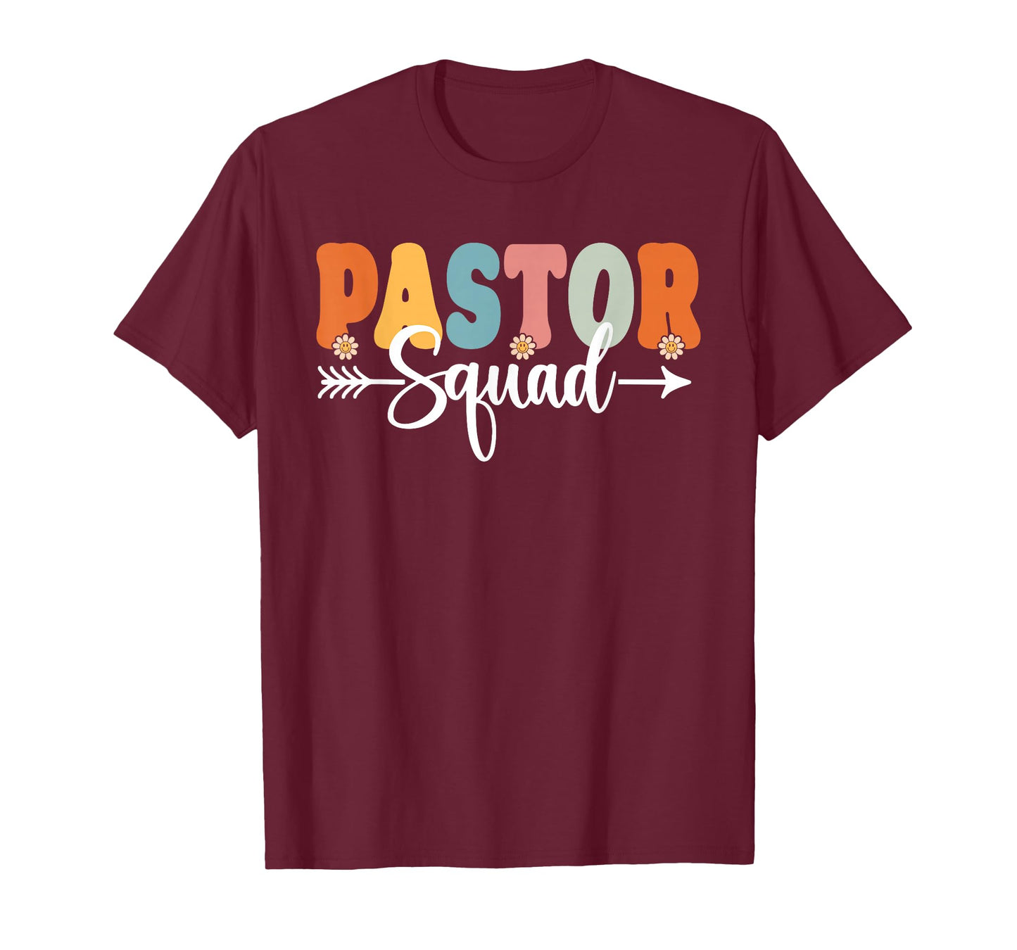 Pastor Squad Back To School Teachers Students Pastor Crew T-Shirt