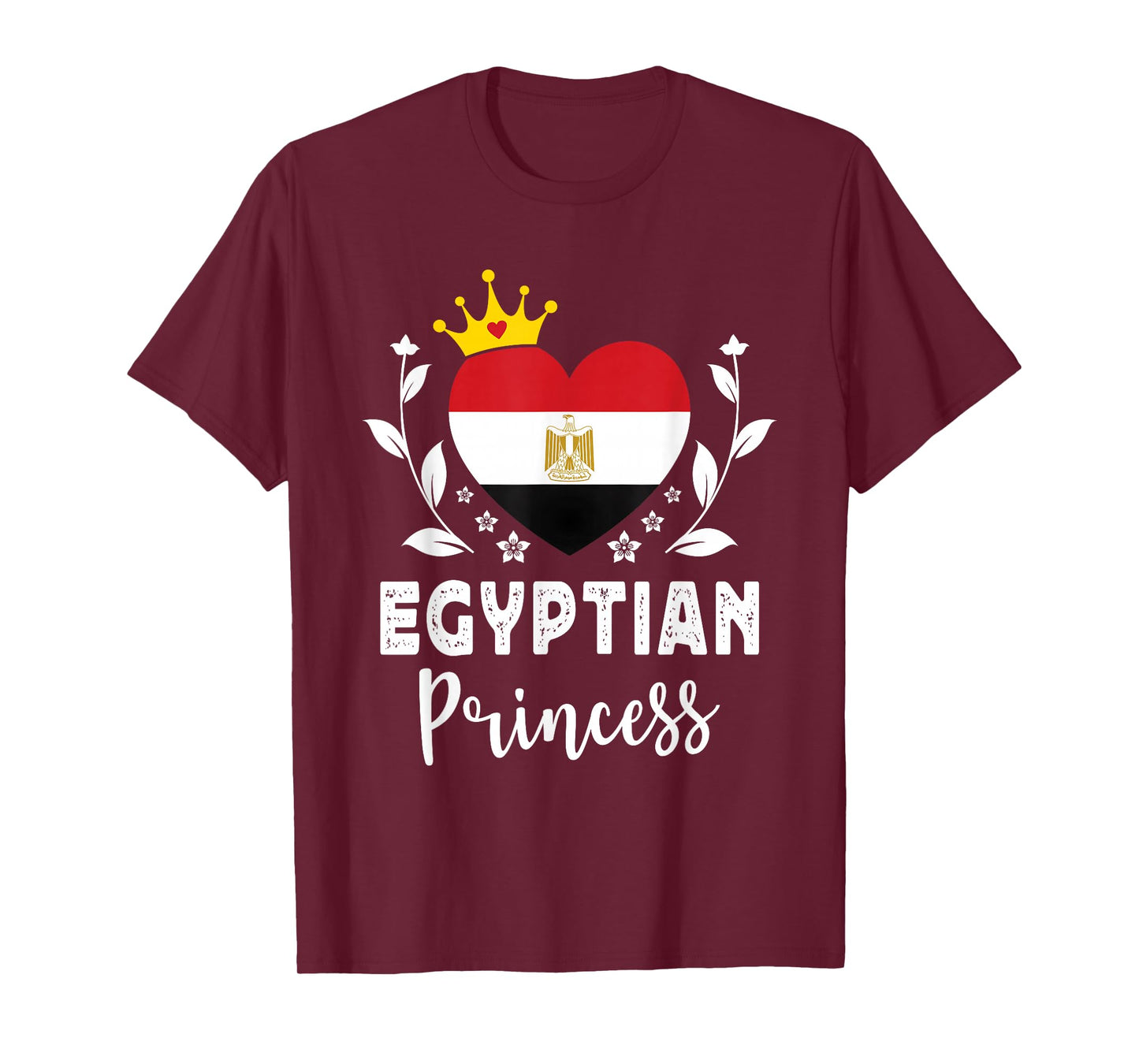 Egyptian Princess Egypt Flag Proud Egyptian Girl T-Shirt