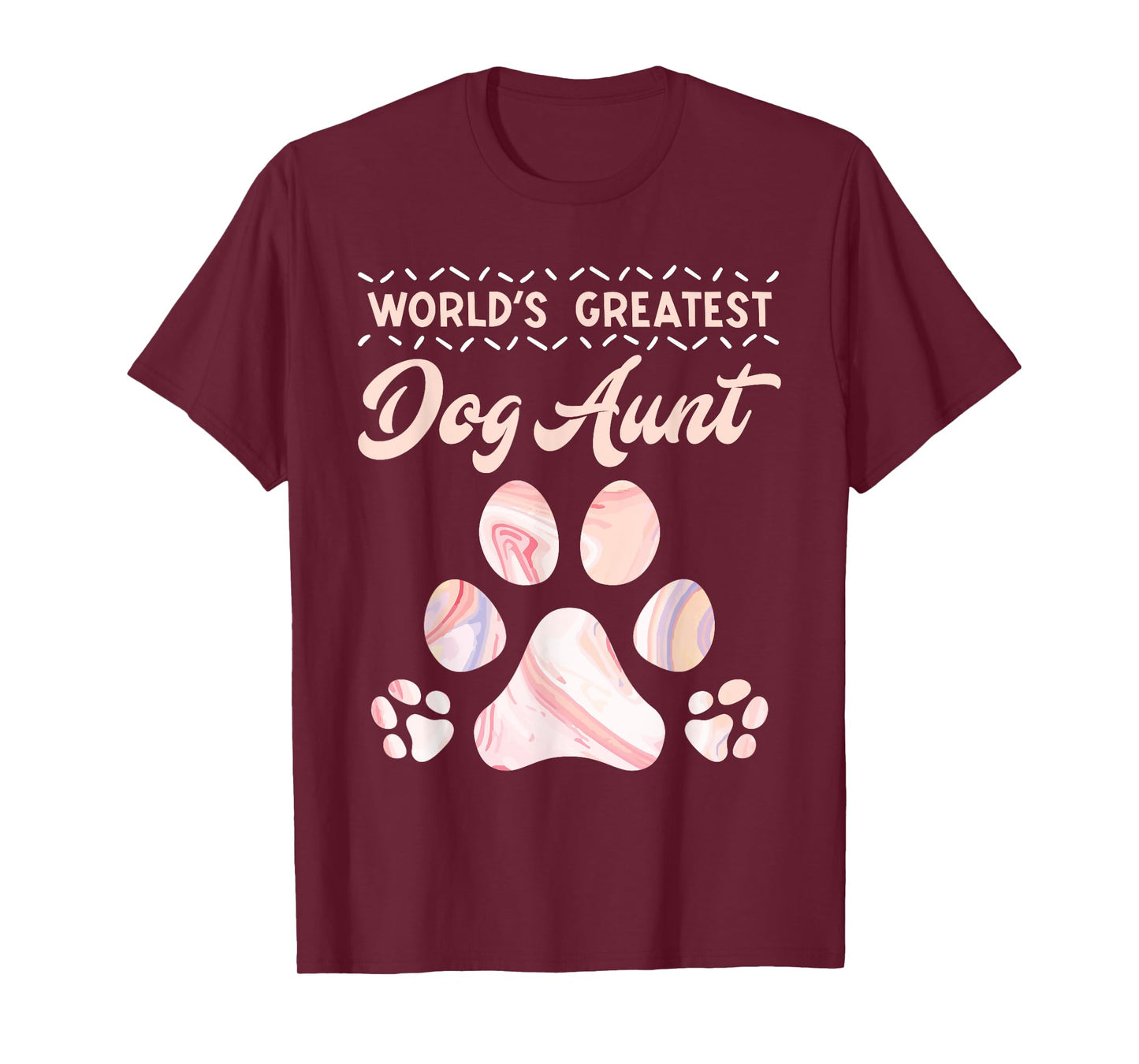 Dog lover Worlds Best Aunt Mother's Day Best aunts Men Women T-Shirt