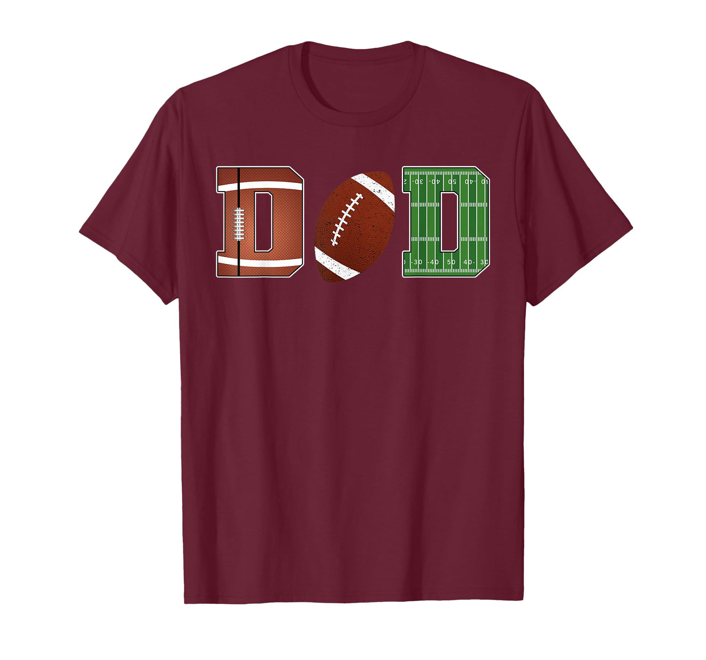 Dad Of The 1 Year Old Football First Birthday Boy Family T-Shirt