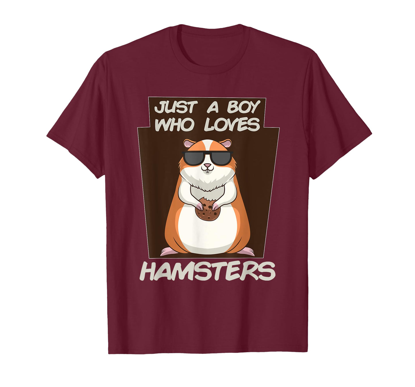 Cool Hamster Costume for Boys Kids Men Guinea Pig Hamster T-Shirt