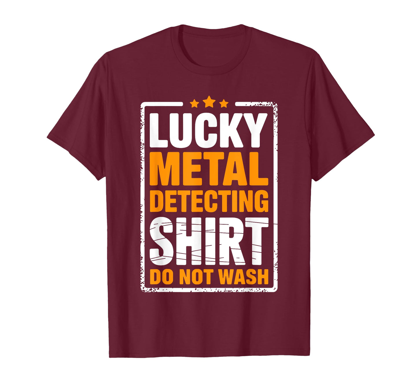 Funny Metal Detecting Art For Men Women Adult Metal Detector T-Shirt