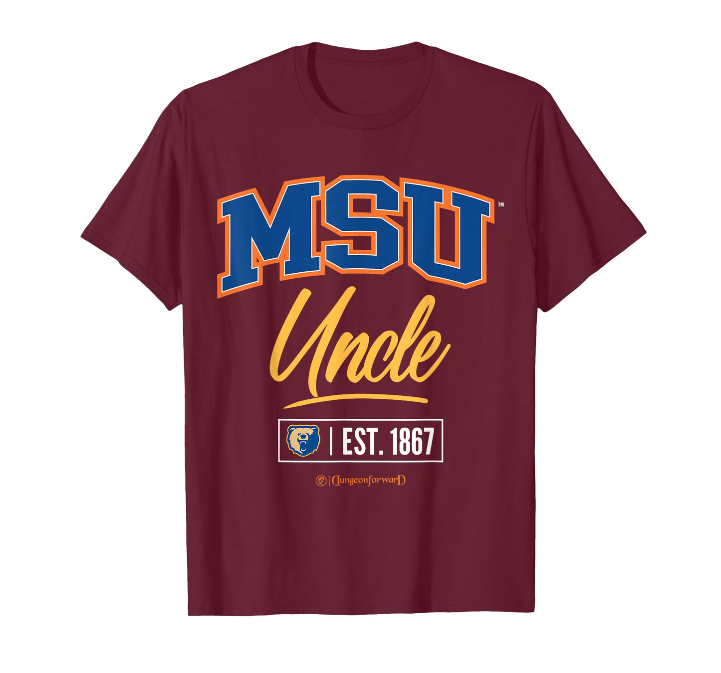Morgan State University - MSU HBCU Uncle T-Shirt