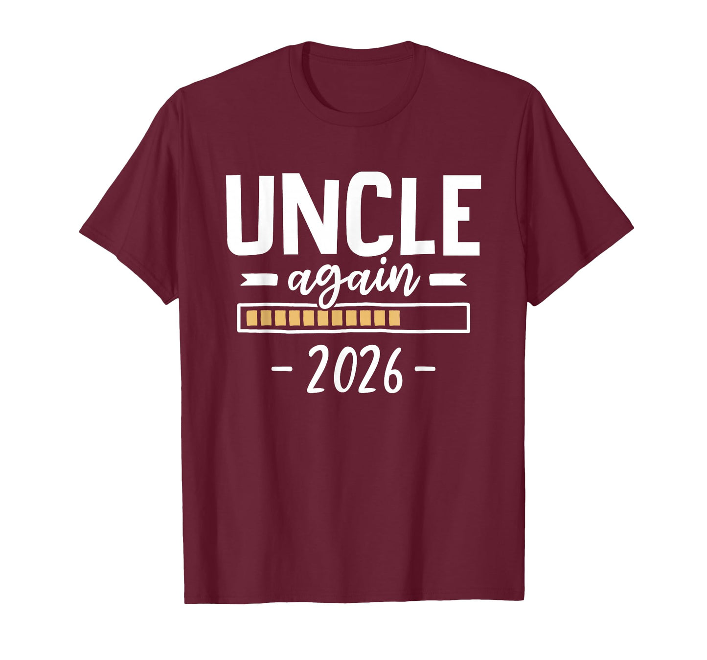 Uncle Again Est 2026- 2nd Baby Pregnancy Reveal to Brother T-Shirt