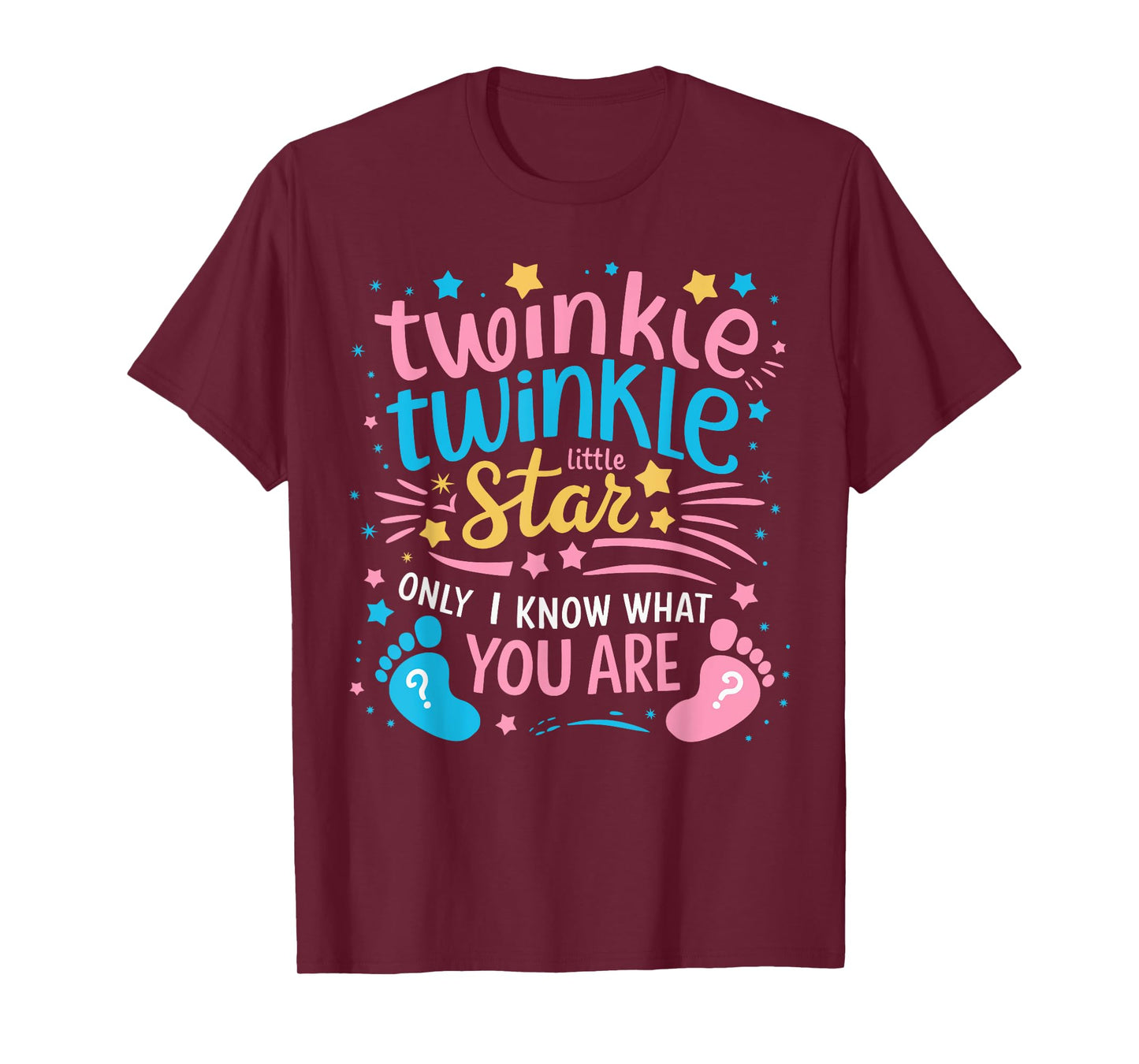 Gender Keeper Reveal Twinkle Twinkle Little Star Only I Know T-Shirt