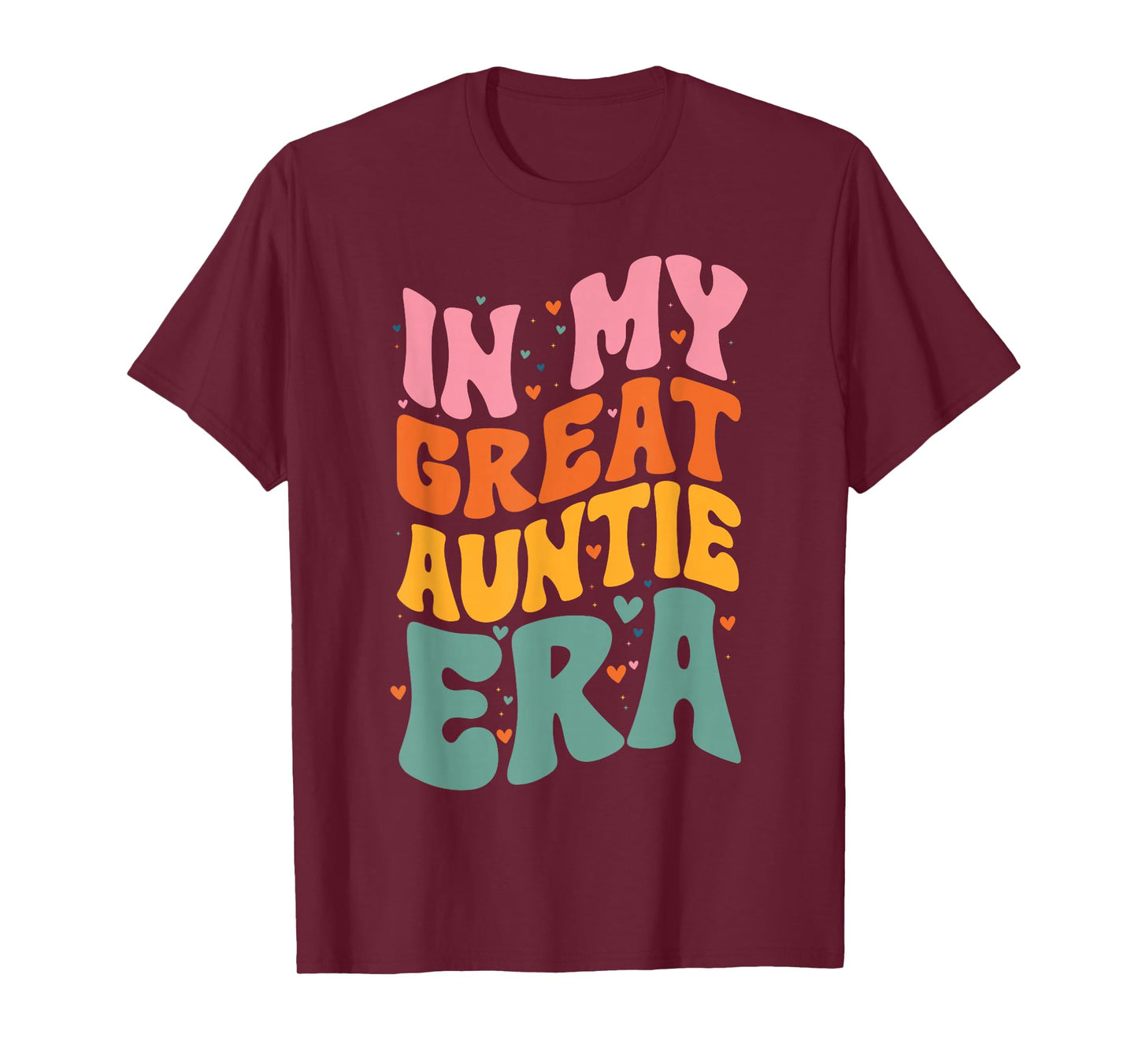 Groovy Retro Great Aunt In My Great Auntie Era T-Shirt