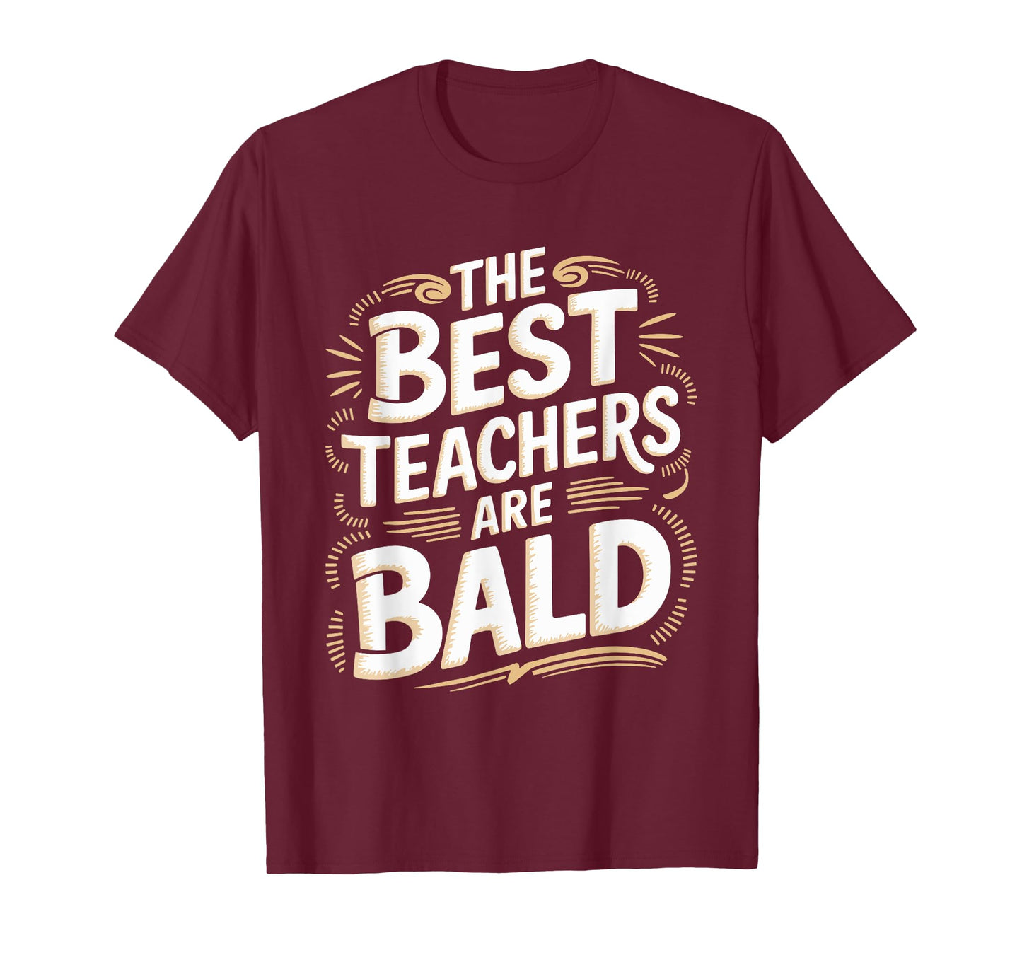 Bald teacher, Hair Loss Baldness Bald School Teacher T-Shirt