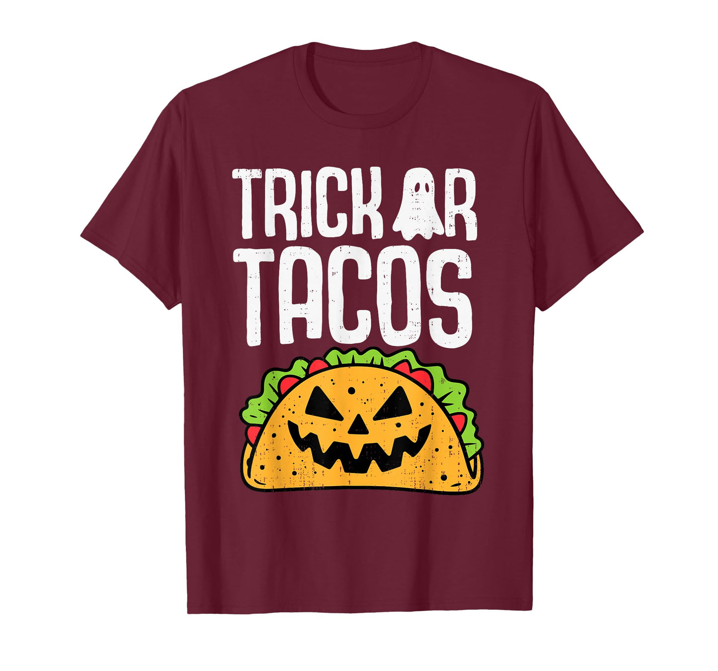 Trick Or Tacos Halloween Mexican Food Costume Men Women Kids T-Shirt