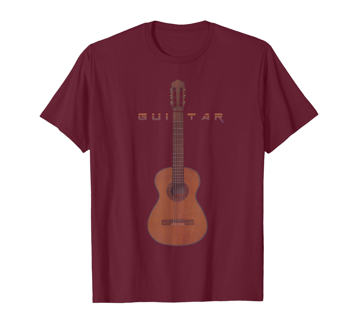 Acoustic Guitar, Guitarist, Guitar Player, Guitar Art Lover T-Shirt