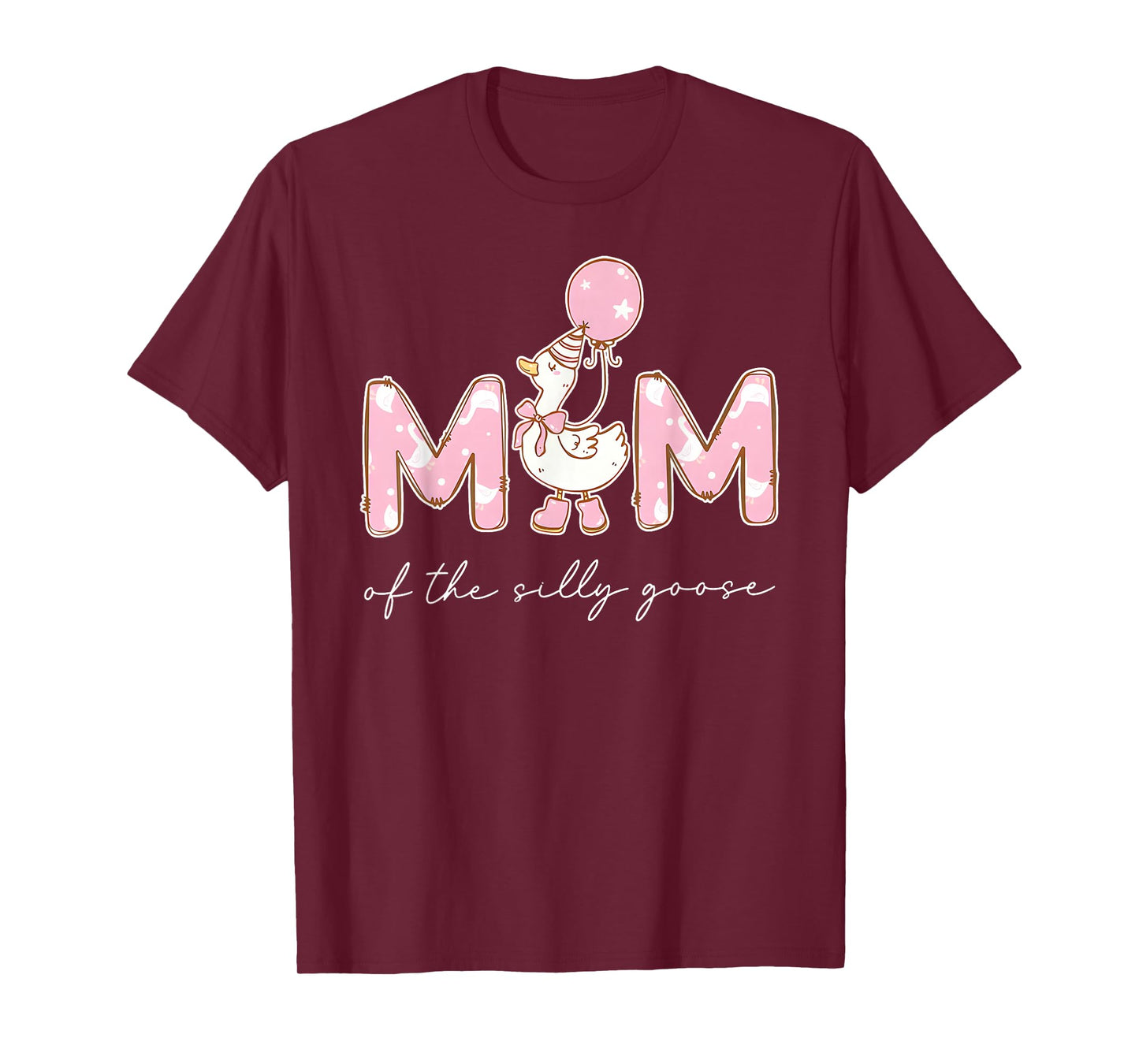 Mom of The Silly Goose Silly Goose Birthday Matching Family T-Shirt