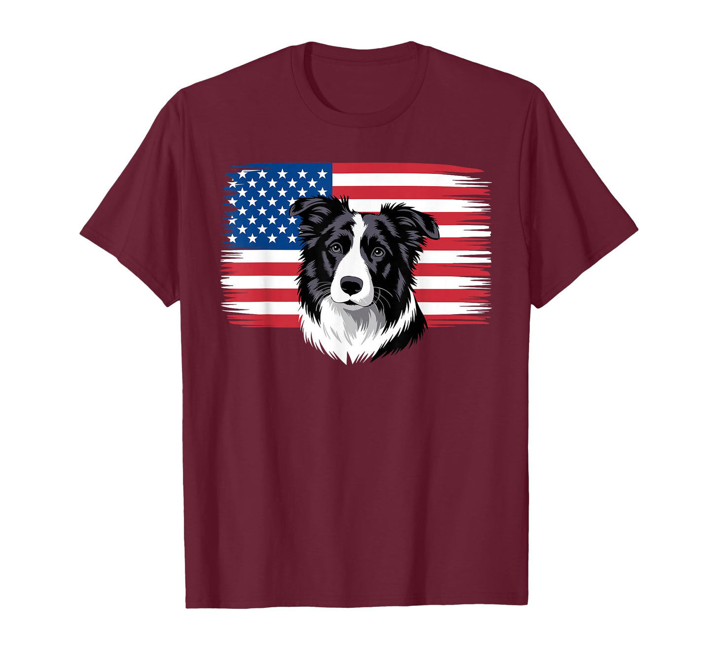 Cool Border Collie Design for Men Women Border Collie Lover T-Shirt