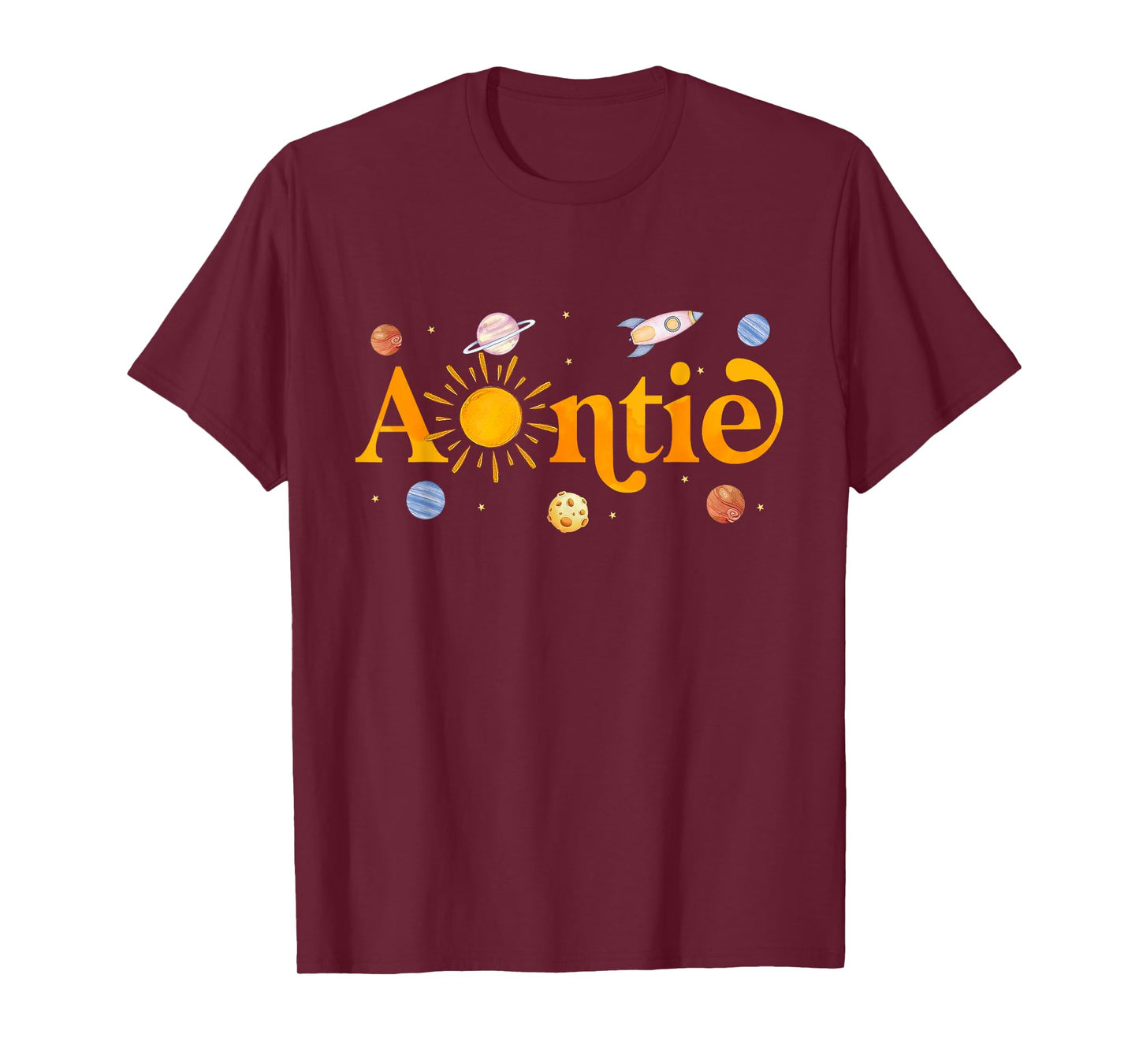 Auntie of The Birthday First Trip Around The Sun Bday Boy T-Shirt