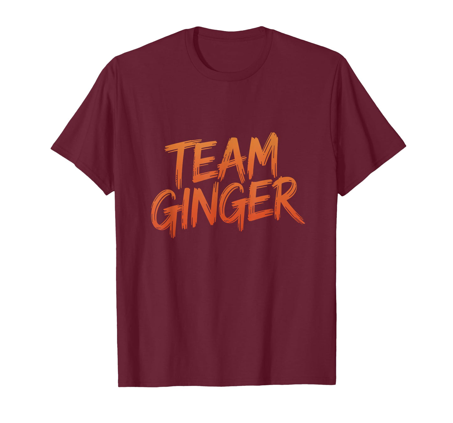 Team Ginger Shirt Funny Redhead Shirt For Gingers T-Shirt