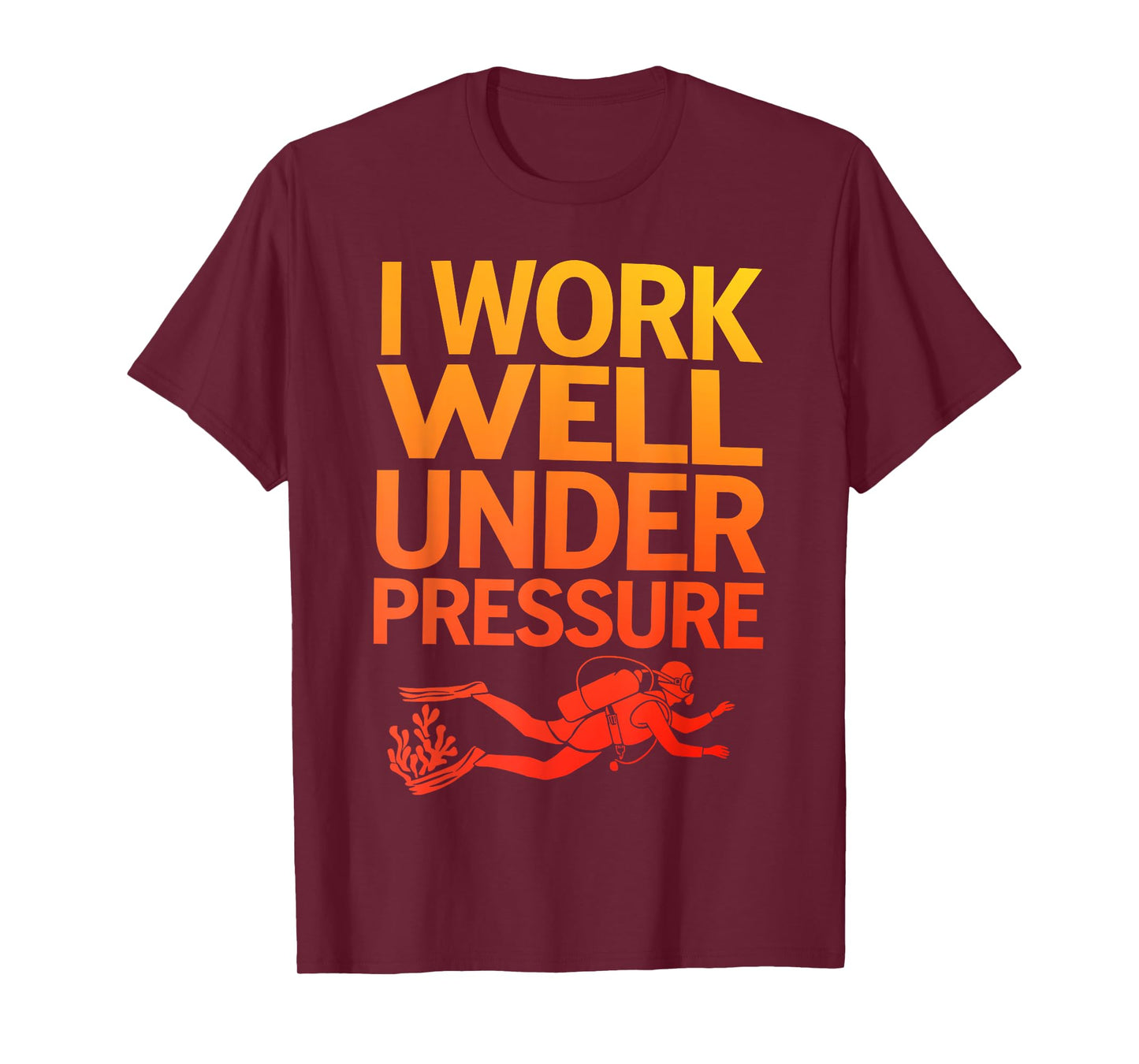 Funny Scuba Diving Art for Men Women Scuba Diver Scuba Lover T-Shirt