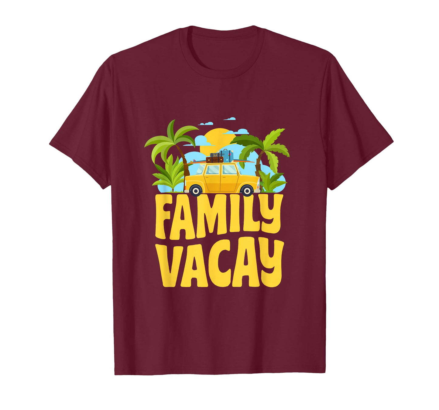 Family Vacay Spring Vacation Summer Break Memories Matching T-Shirt