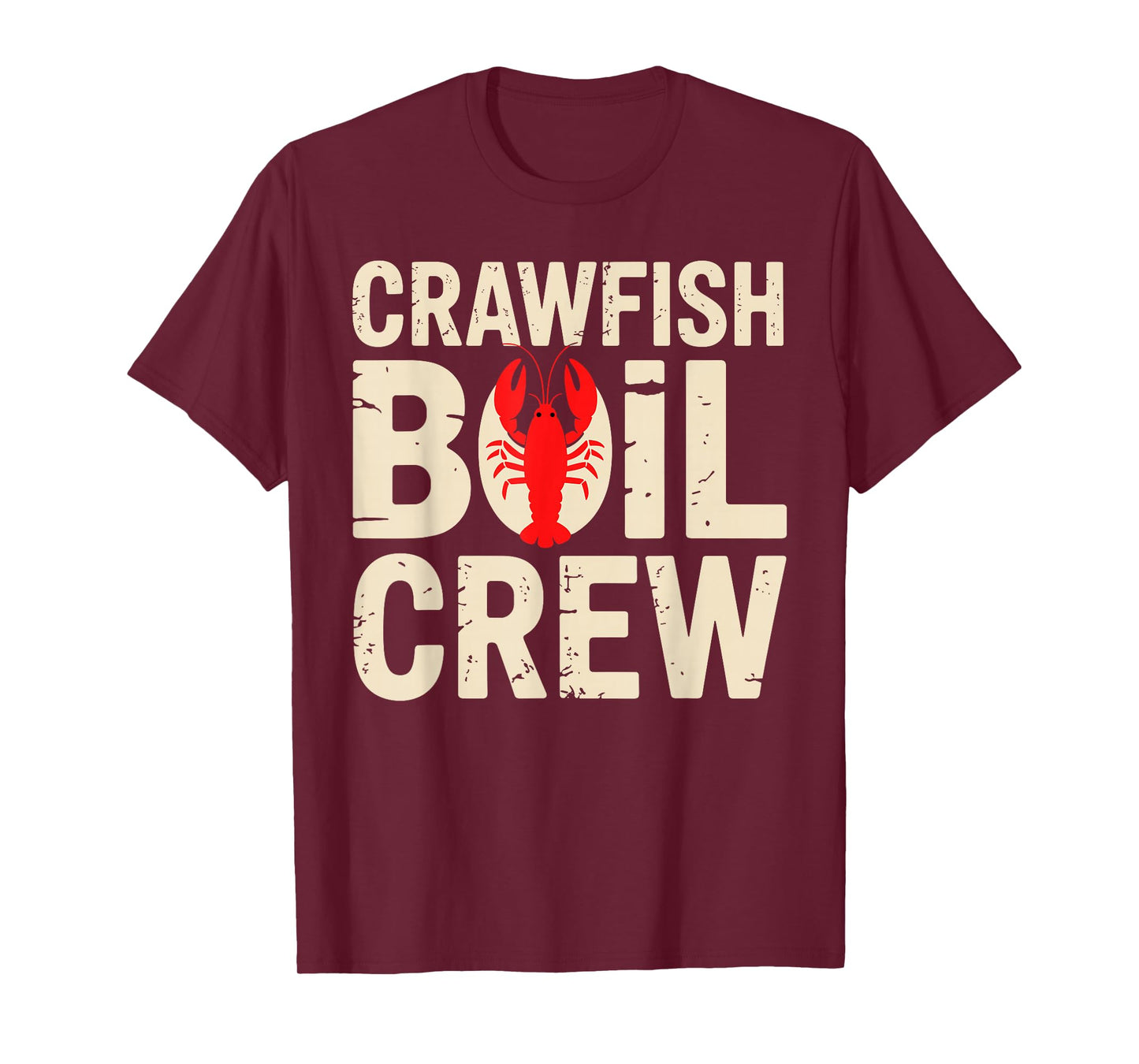 Crawfish Art for Men Women Kids Crawfish Boil Crawfish Lover T-Shirt