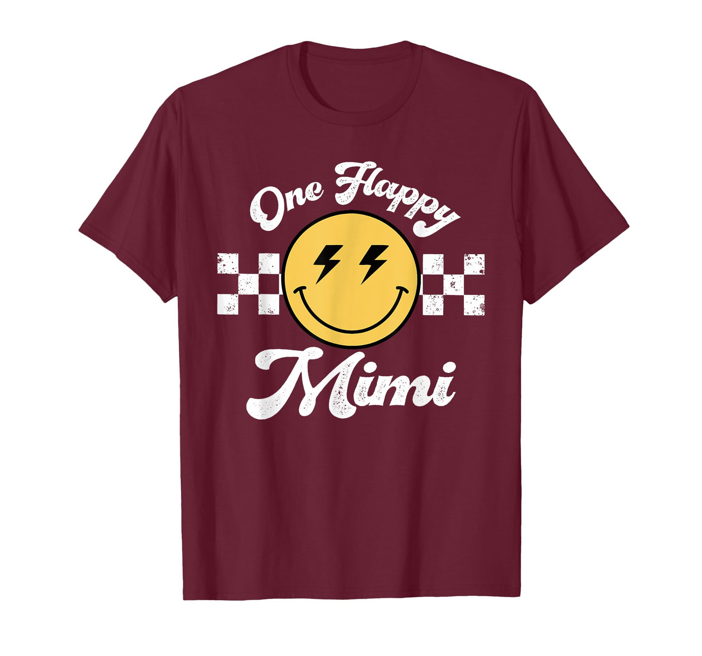 One Happy Dude Mimi 1st Birthday Party Family Matching T-Shirt