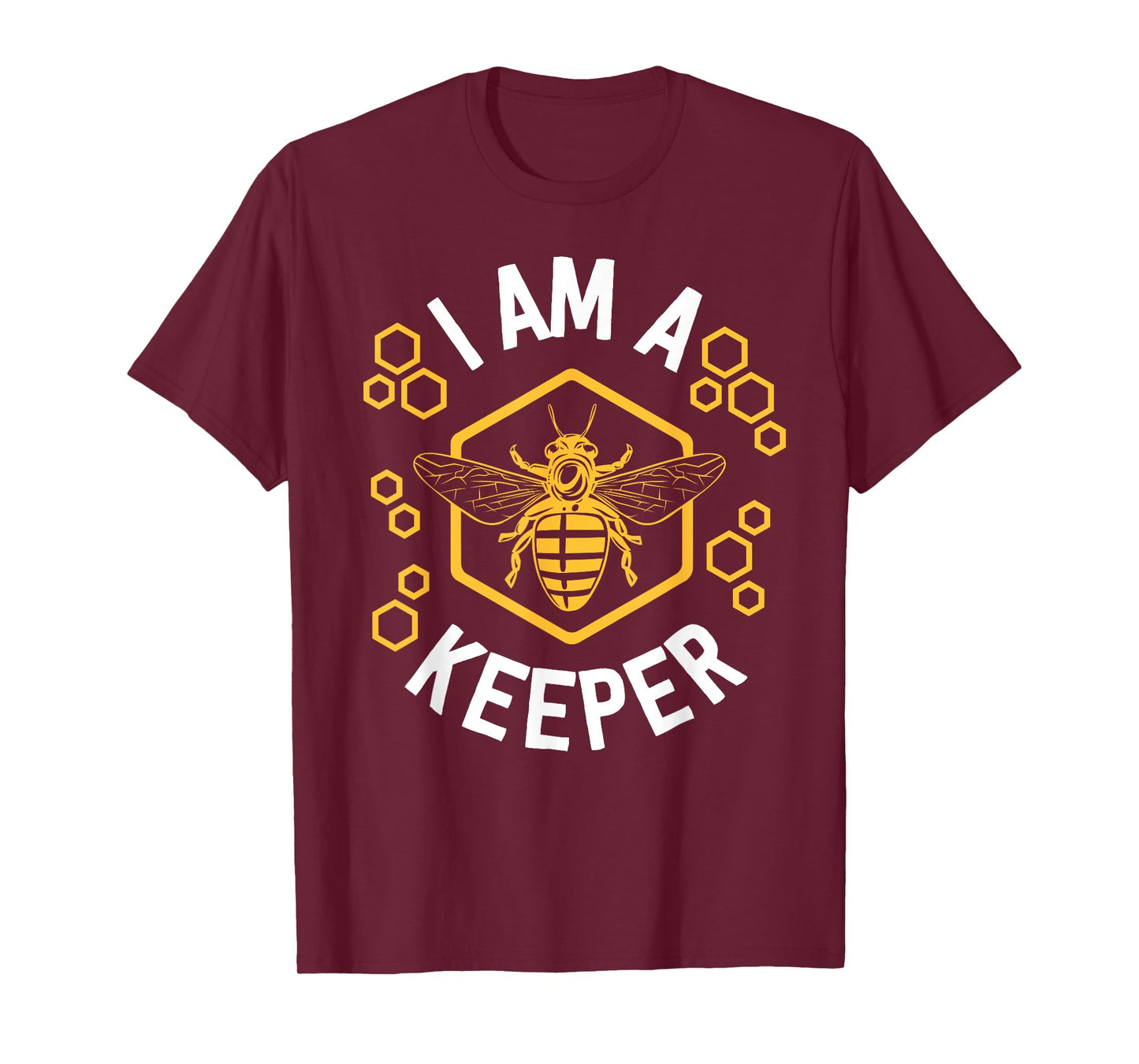 Funny Beekeeper Shirt Men Women I Am a Keeper Beekeeping T-Shirt