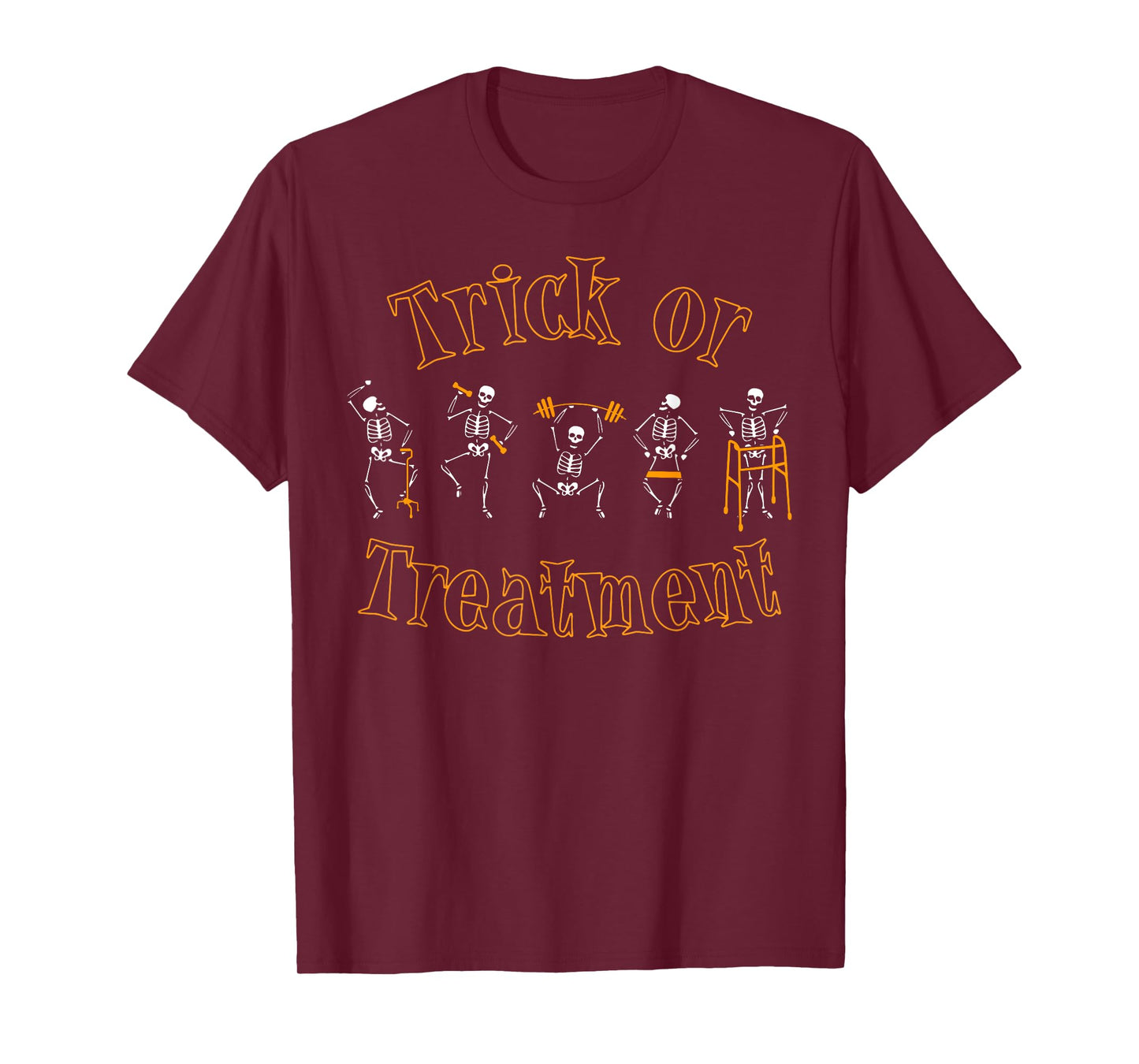 Trick or Treatment PT Physical Therapy Therapist Halloween T-Shirt