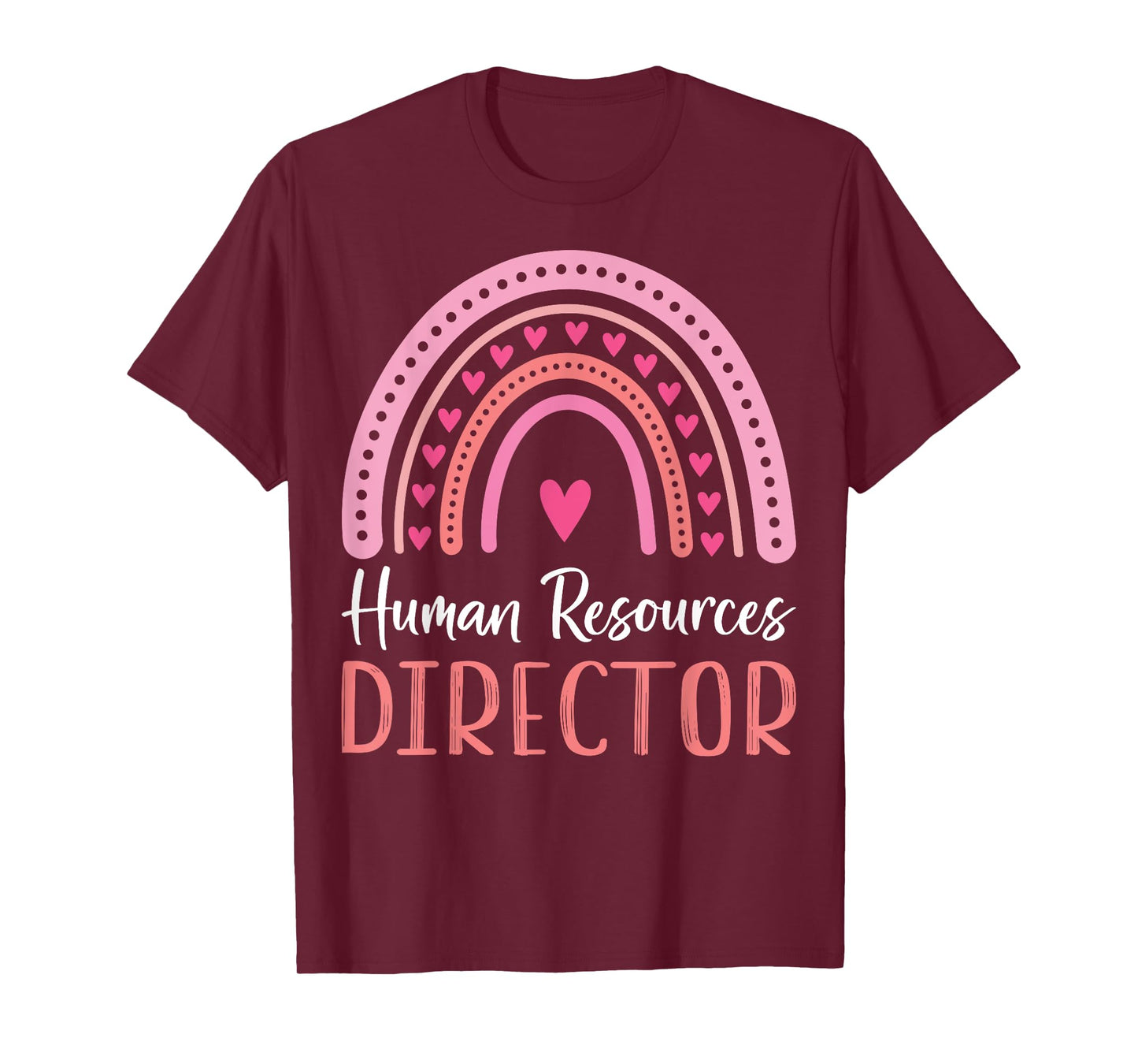 Human Resources Director - Leopard Rainbow HR Director Gifts T-Shirt